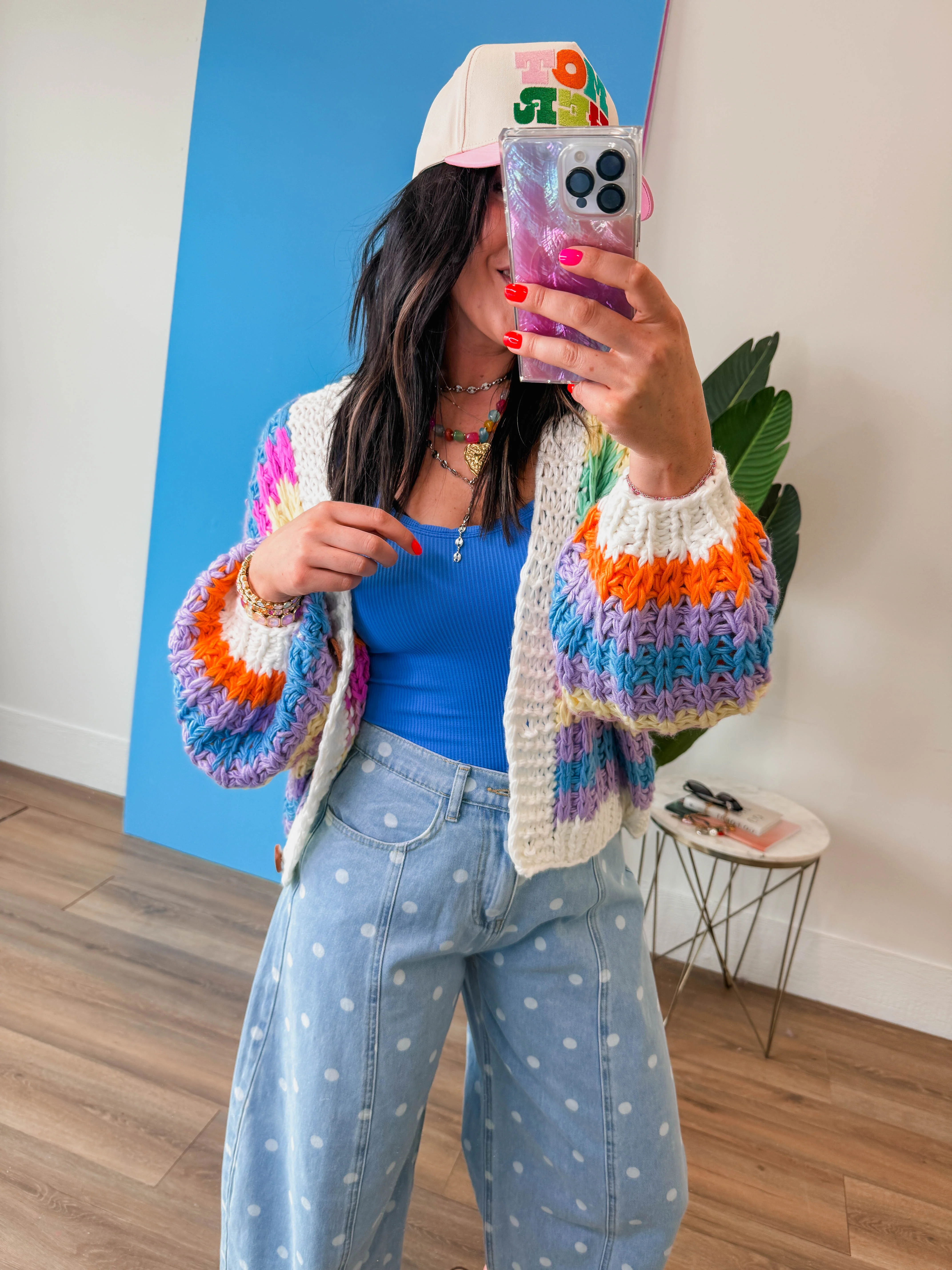 Happy Mix Cardigan - Image 8