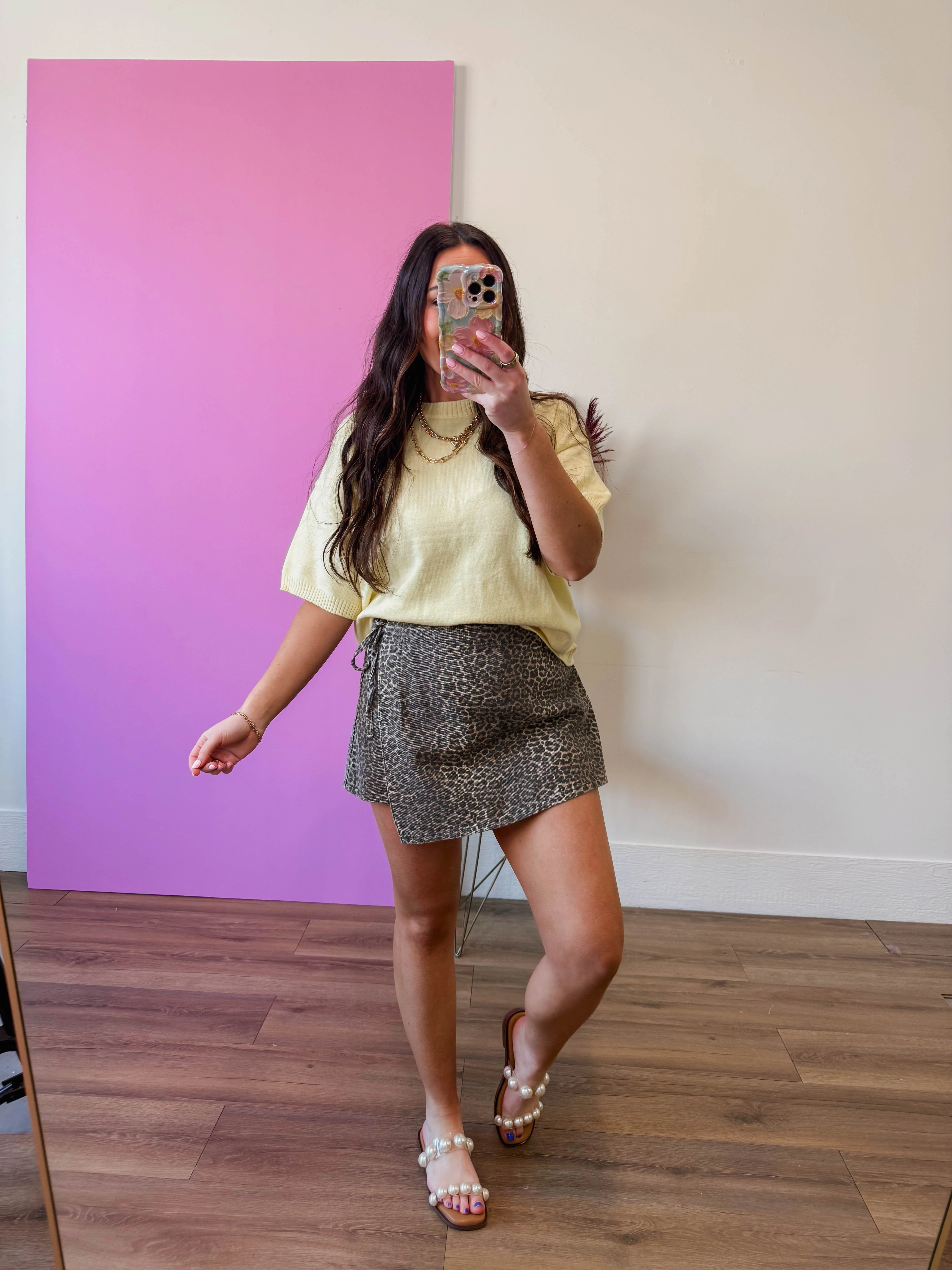 Harper Knit Top-Lemon - Image 17