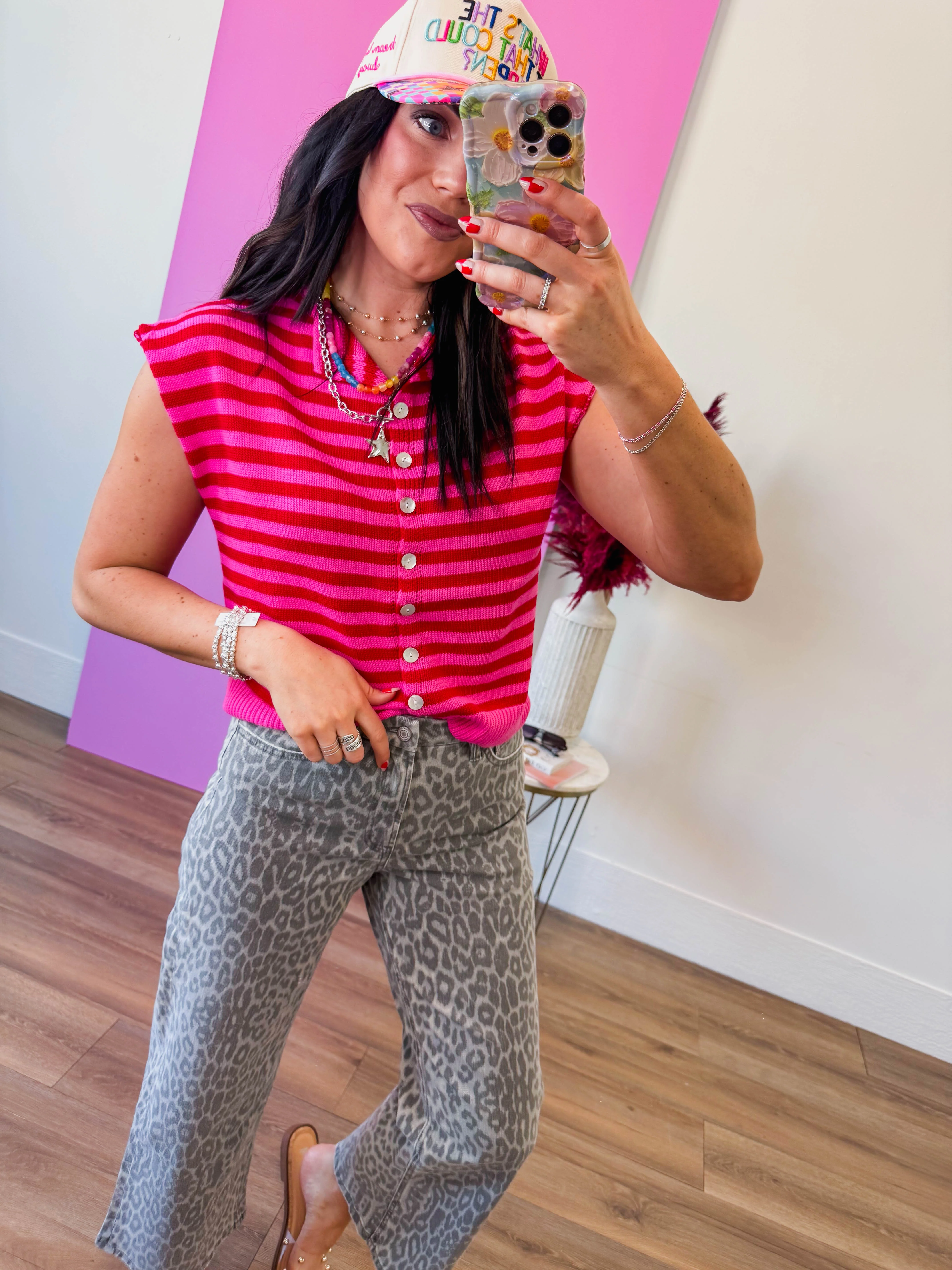 Heartbreaker Striped Sweater Vest - Image 11