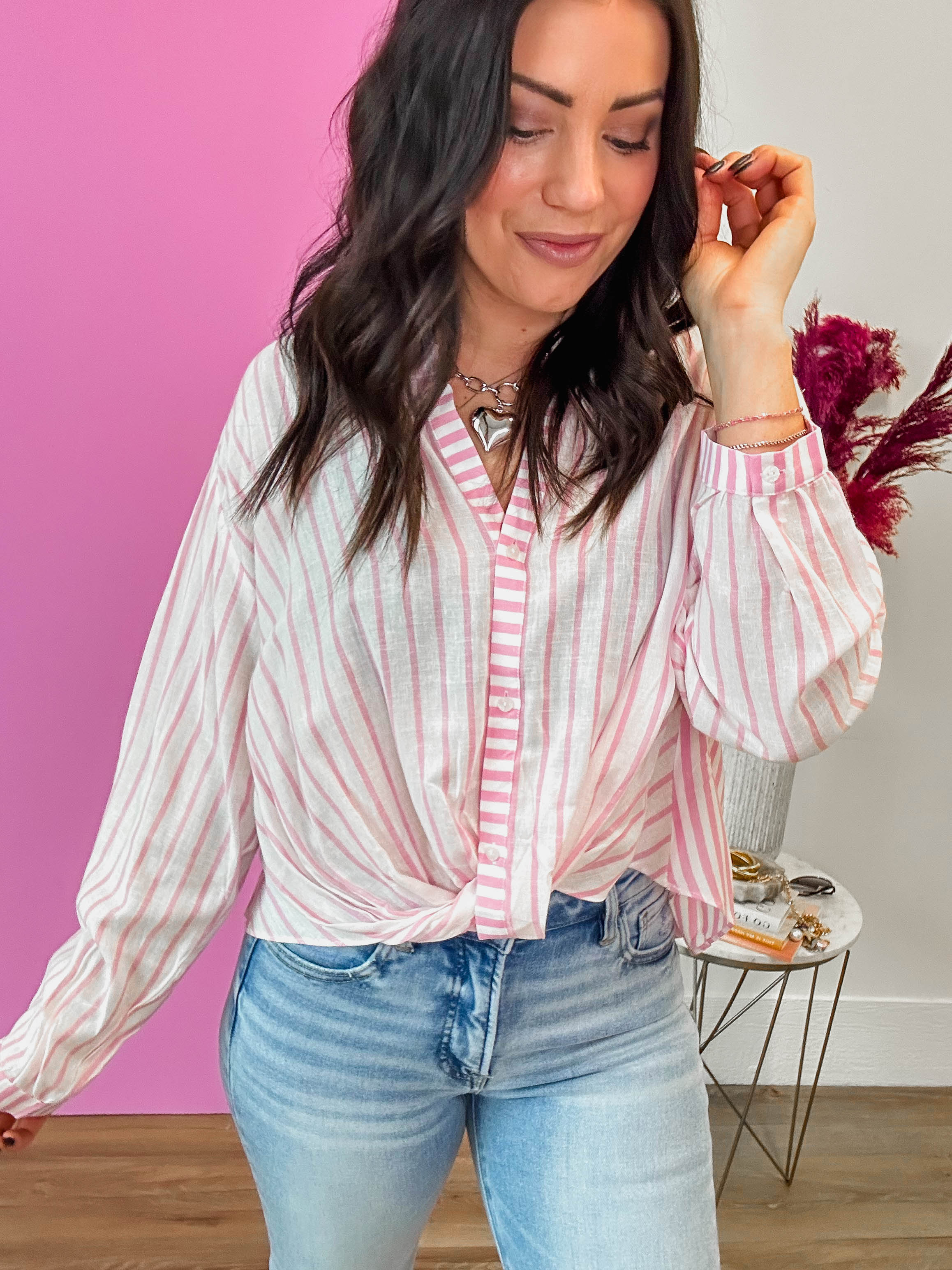 Heidi Striped Top - Image 6