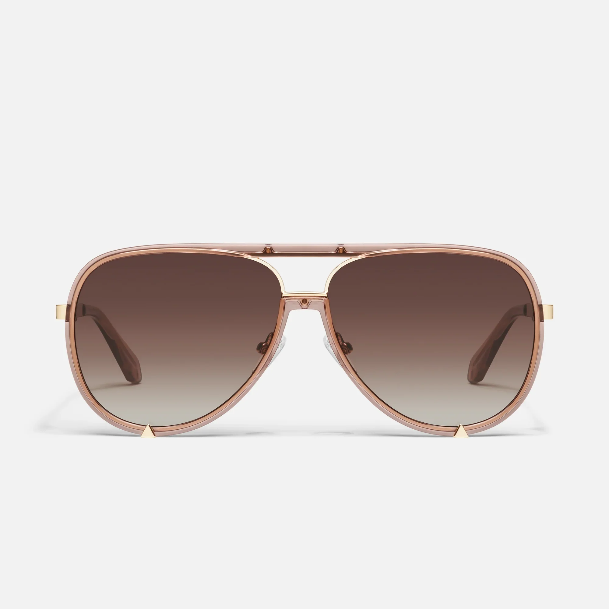 High Profile Sunglasses-Doe Frame/Brown Lens-Quay - Image 3