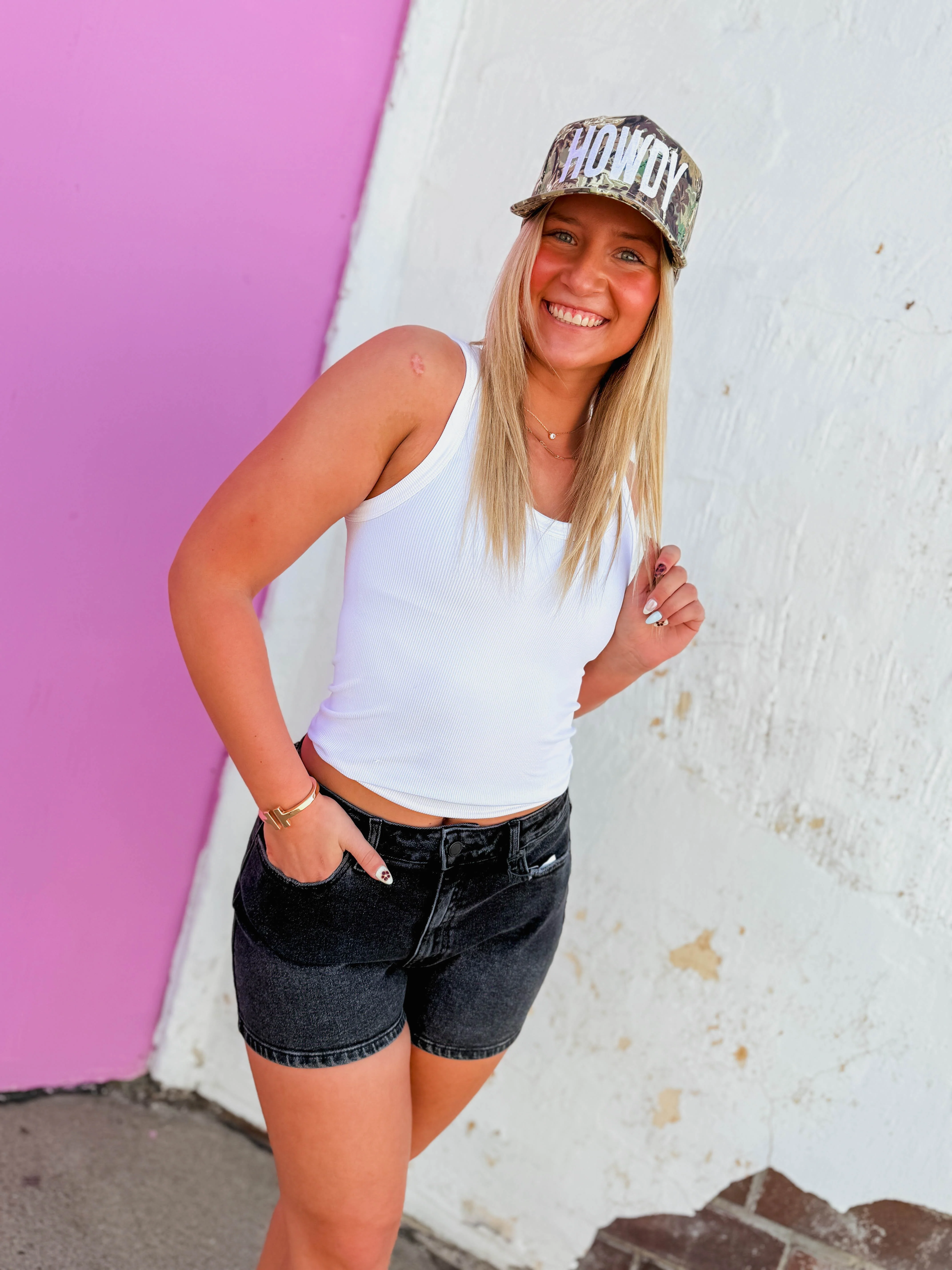 Howdy Camo Trucker Hat - Image 3