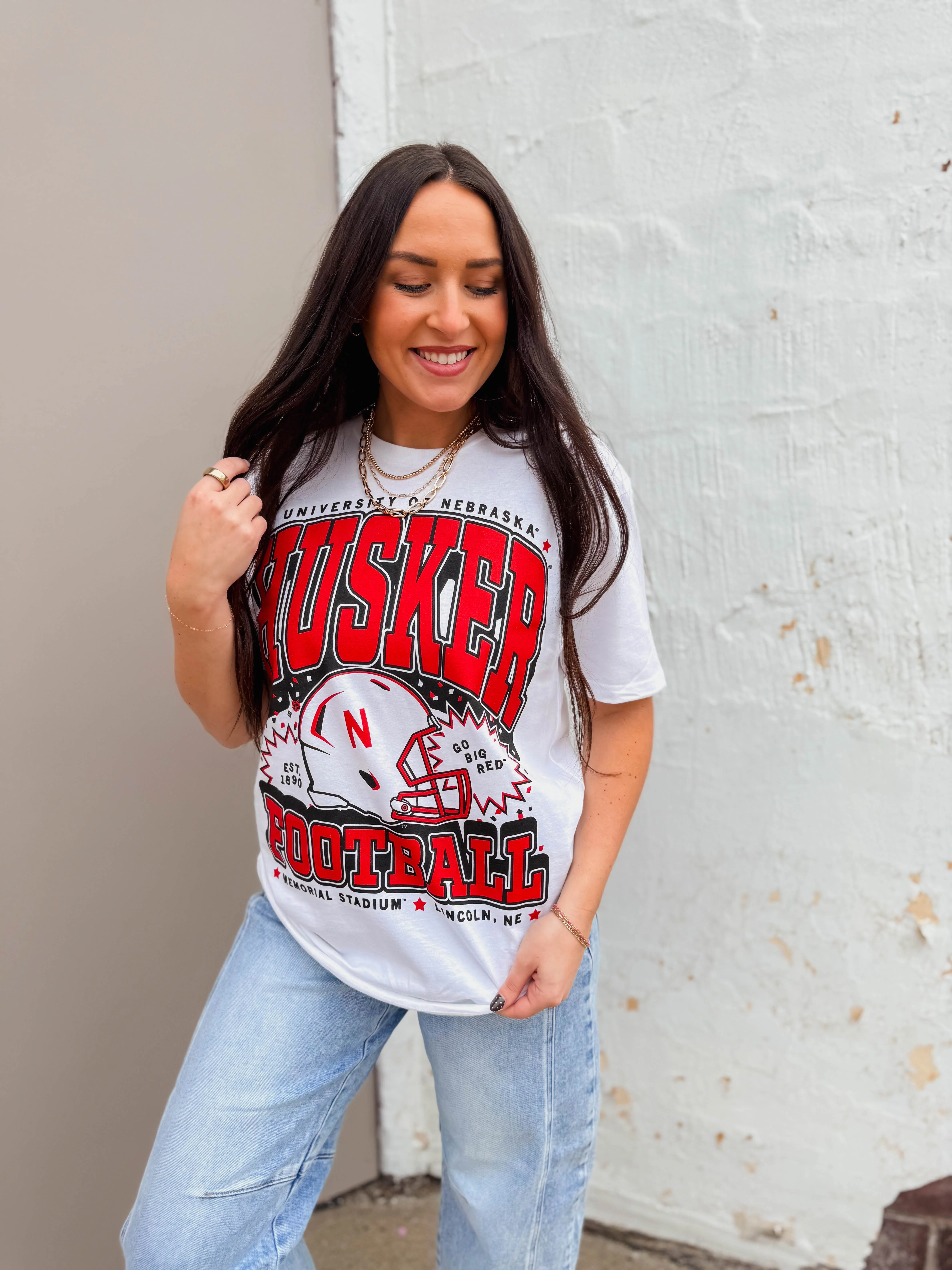 Husker Football Max Collegiate Tee - Image 6