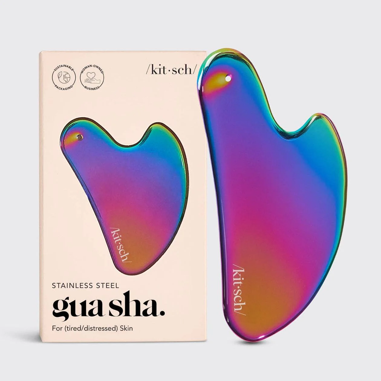 Stainless Steel Gua Sha-Iridescent - Image 2