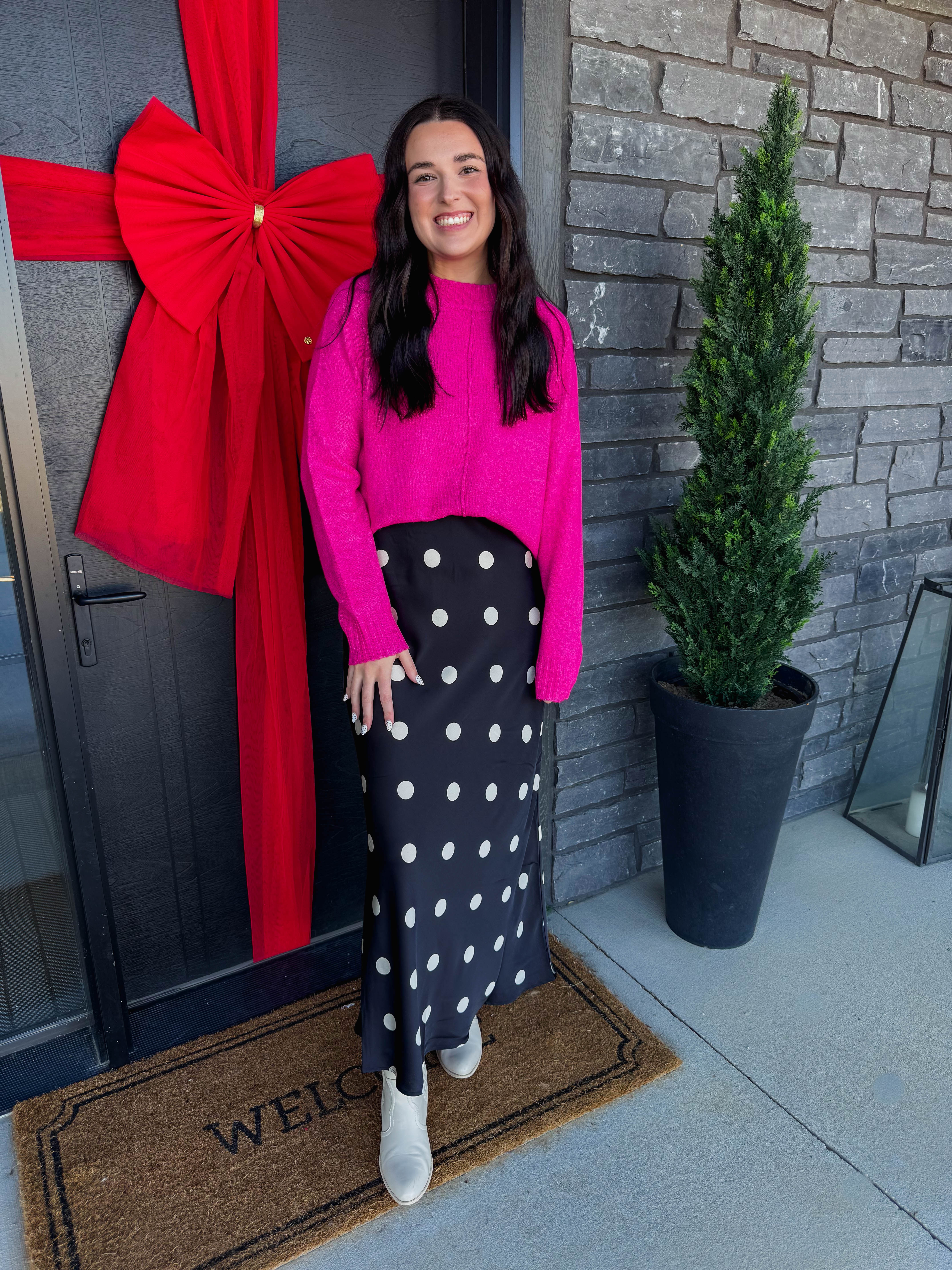 Isabel Polka Dot Maxi Skirt - Image 4