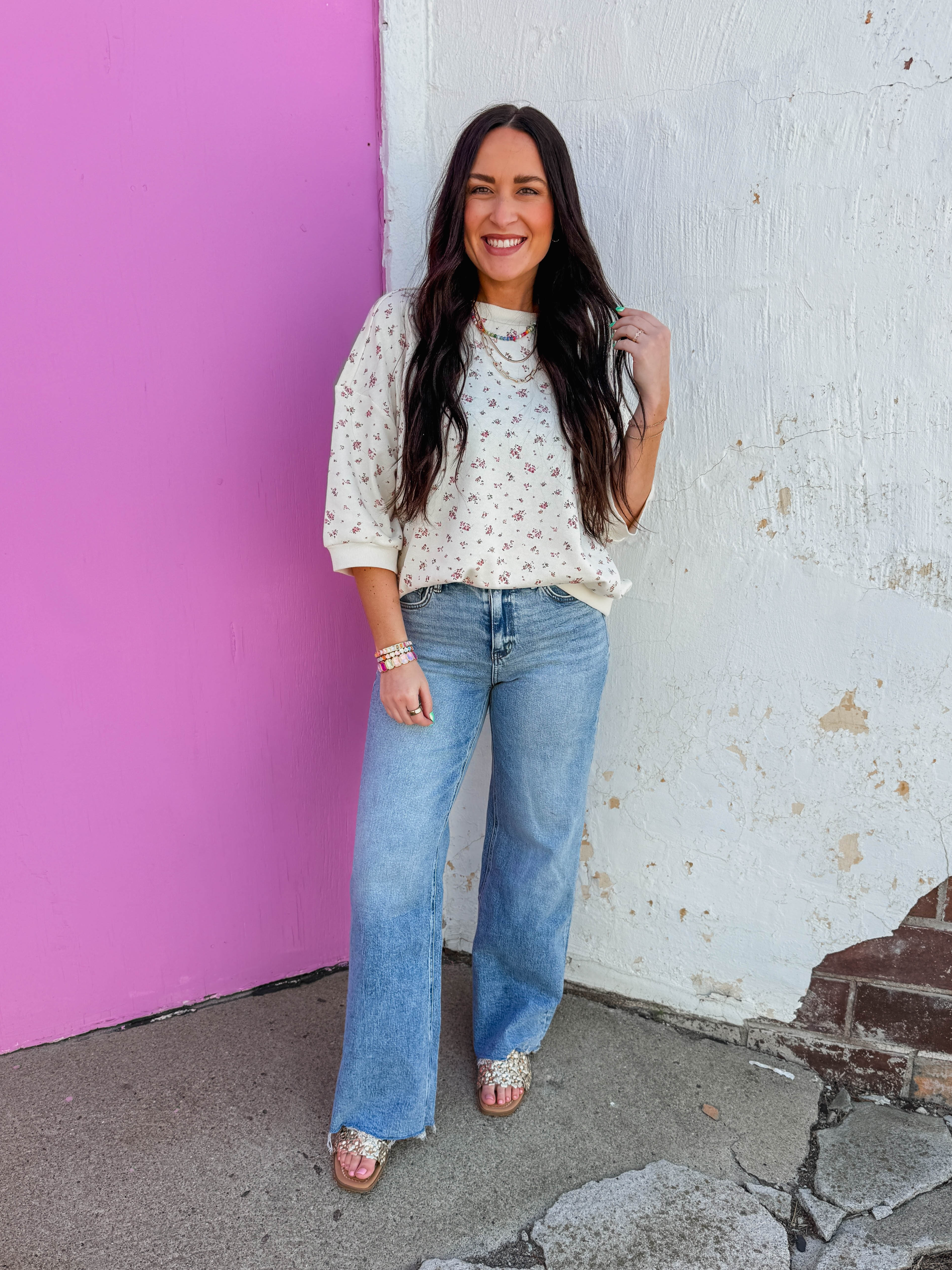 Ivy Floral Top - Image 2