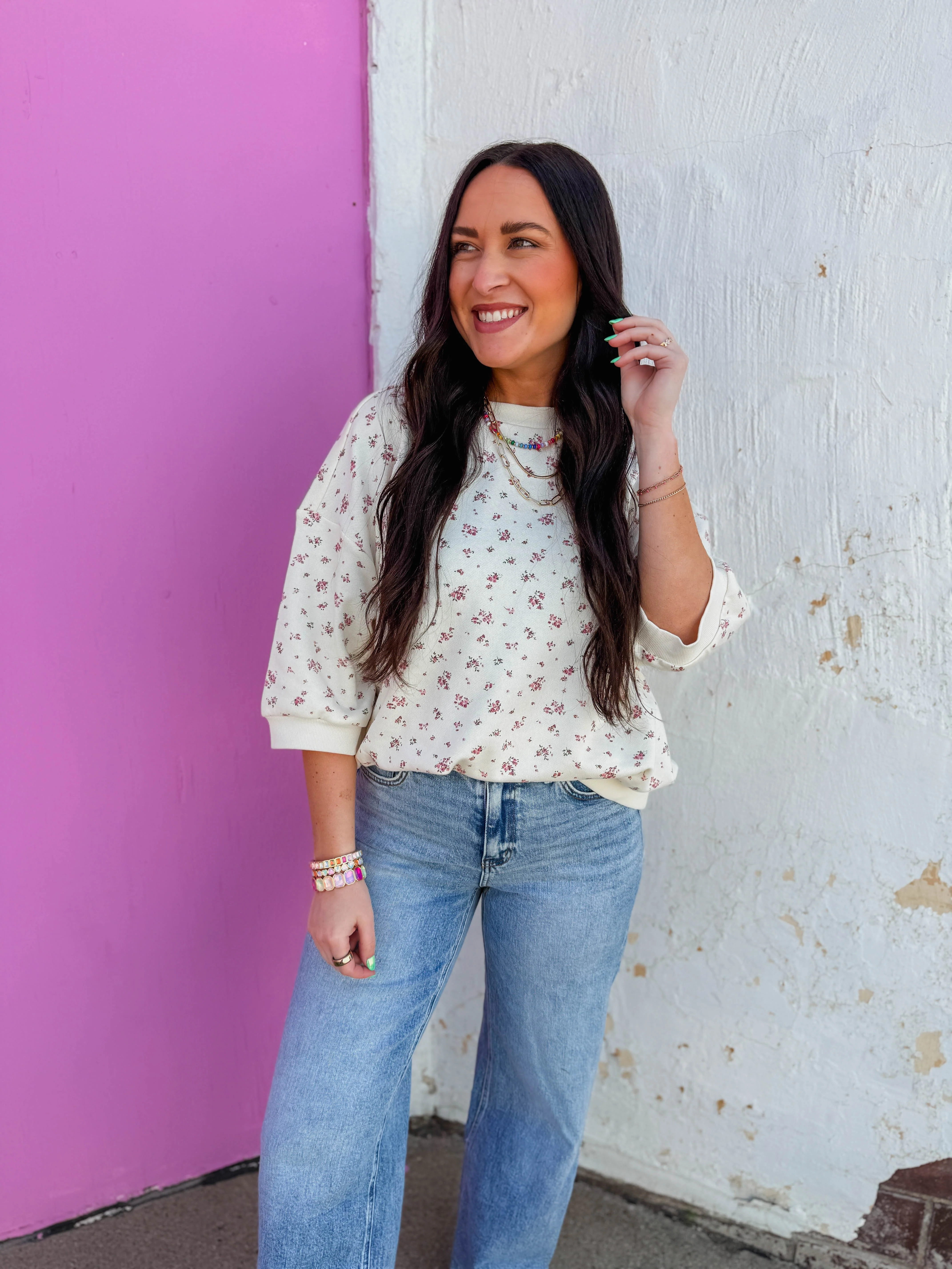 Ivy Floral Top - Image 3