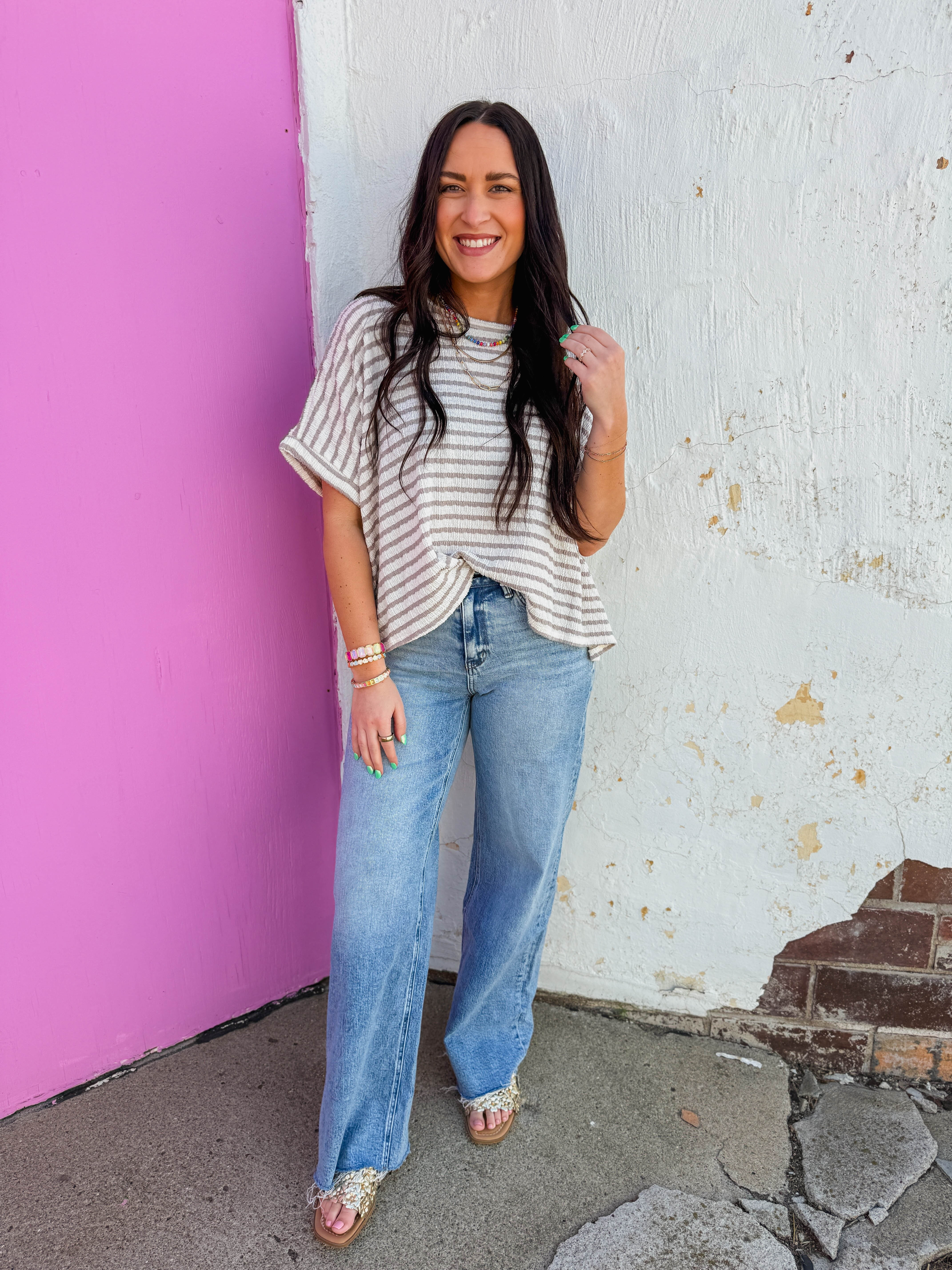 Jamie Striped Top - Image 2