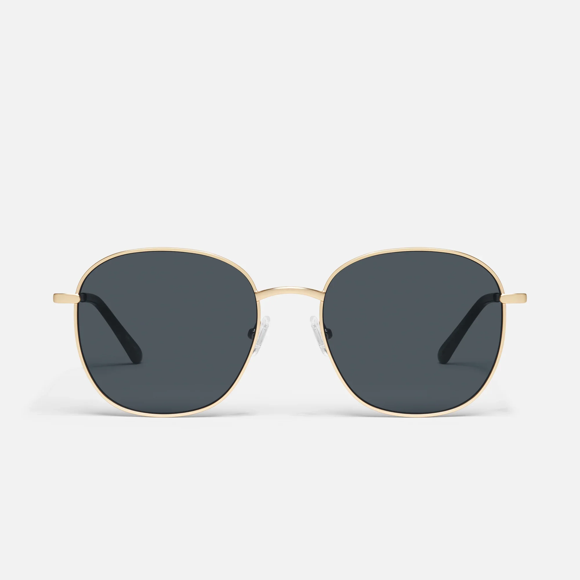 Jezabell Sunglasses-Gold Frame/Smoke Lens-Quay - Image 3