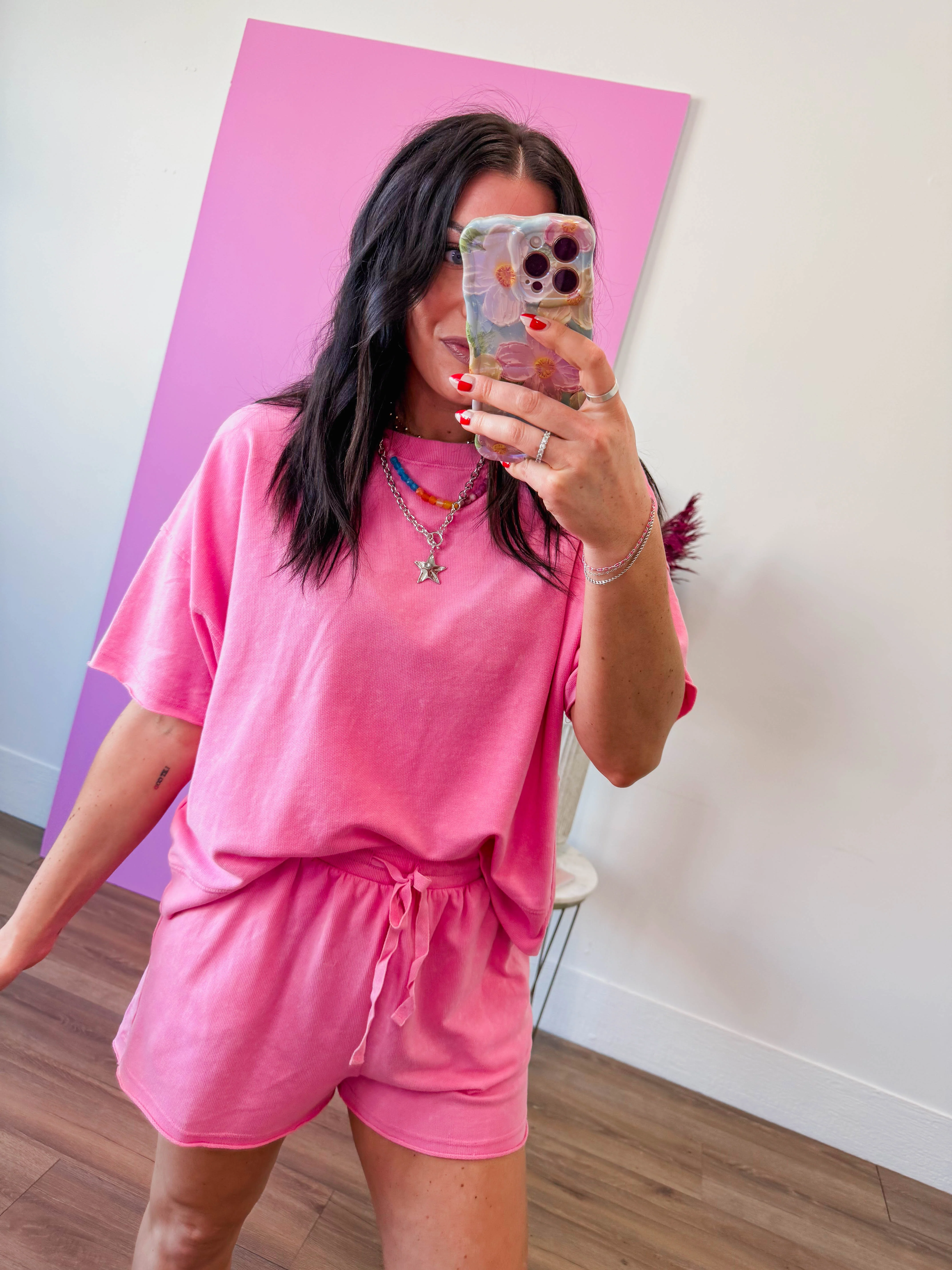 Jordie Lounge Set-Pink - Image 6