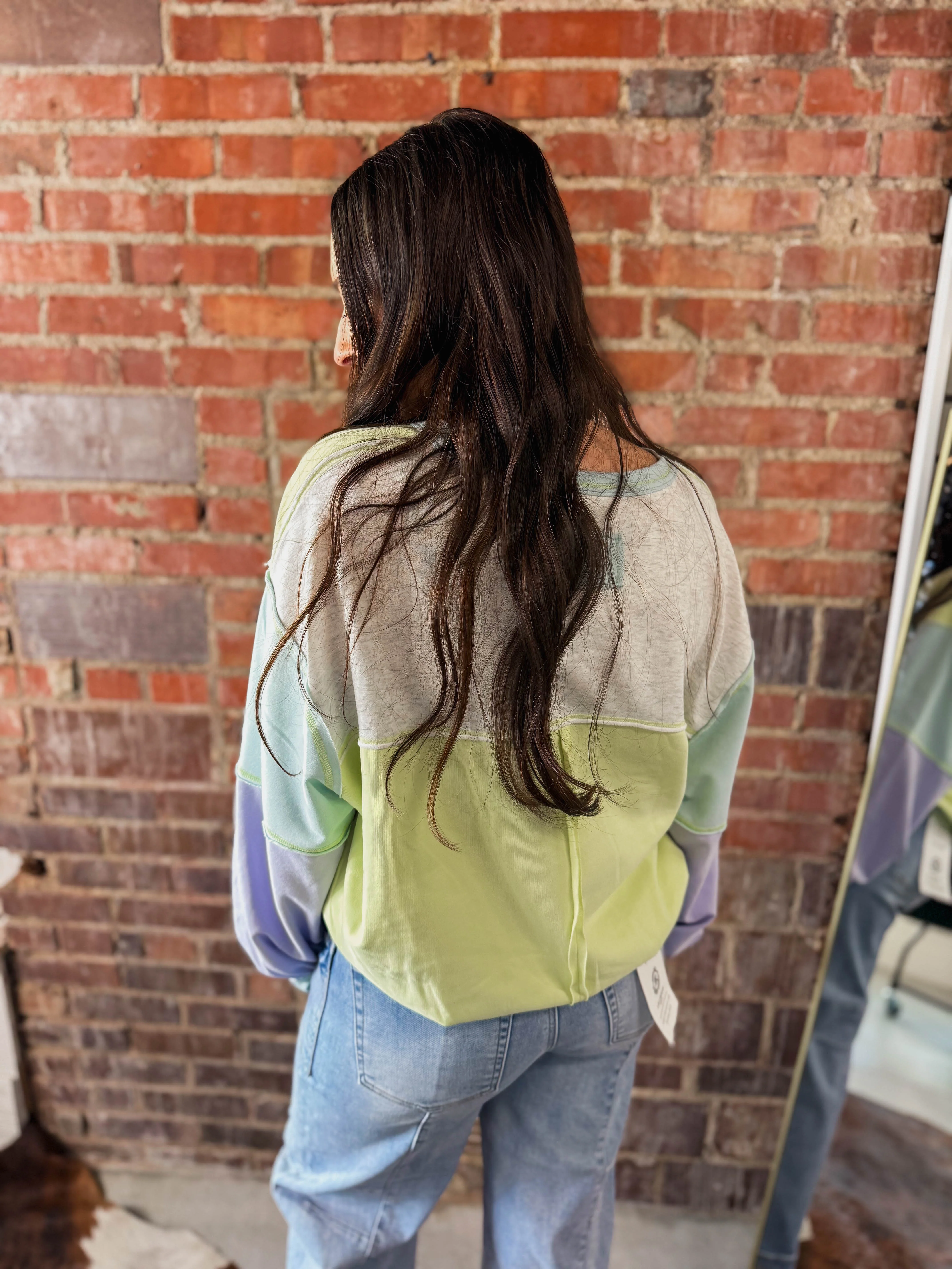 Josie Color Block Pullover - Image 6