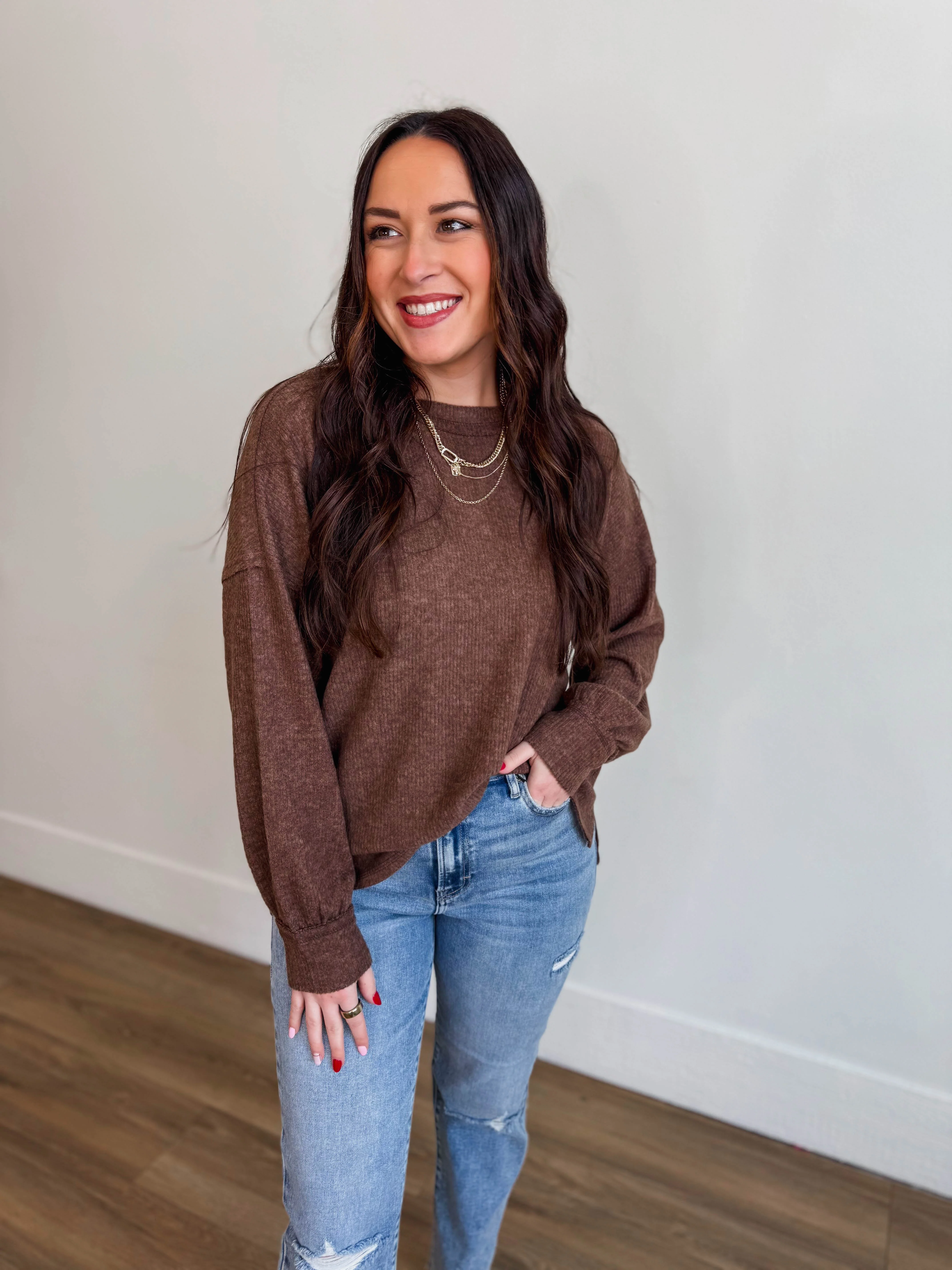 Karson Sweater-Brown - Image 3