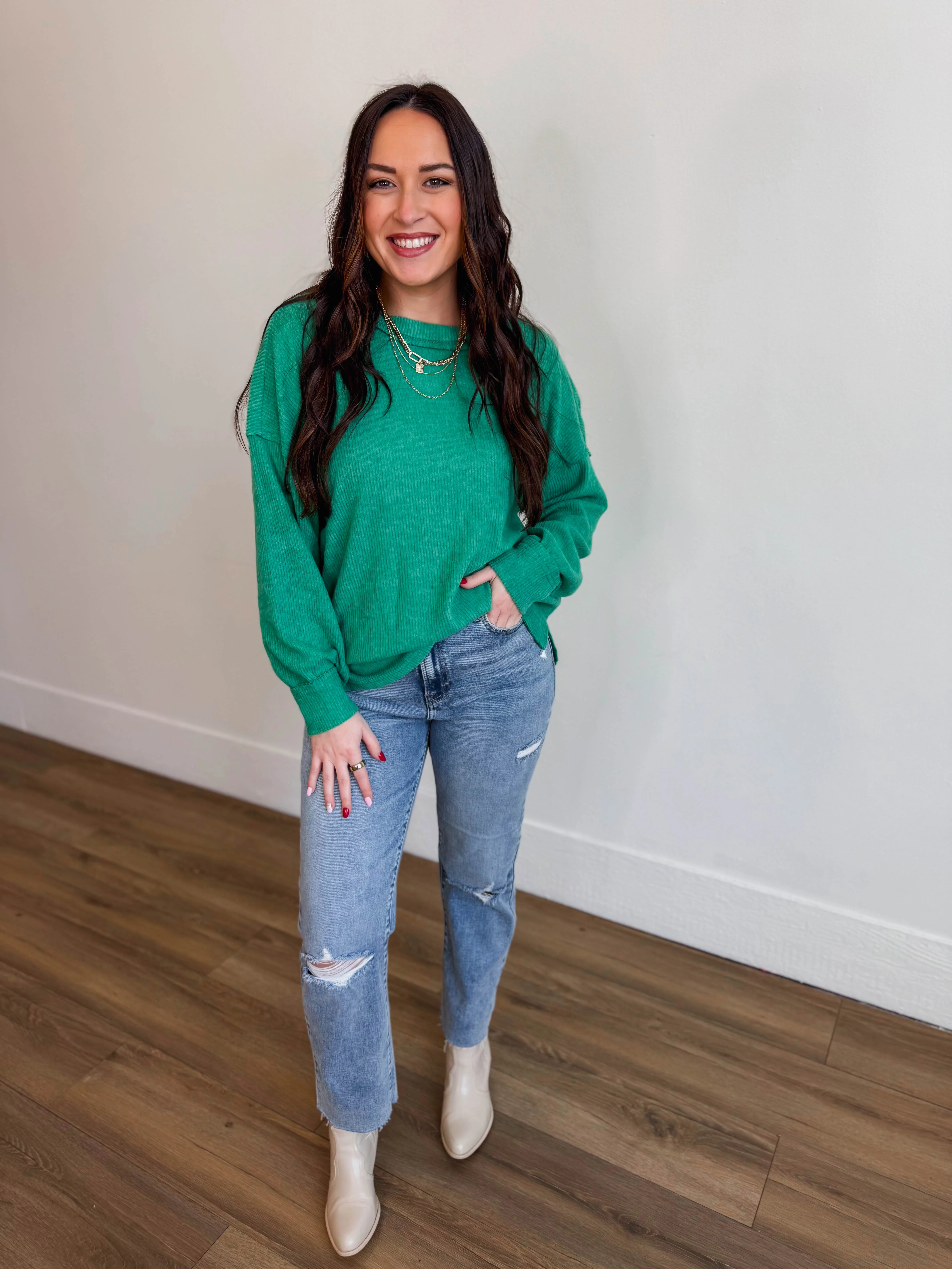 Karson Sweater-Forest - Image 2