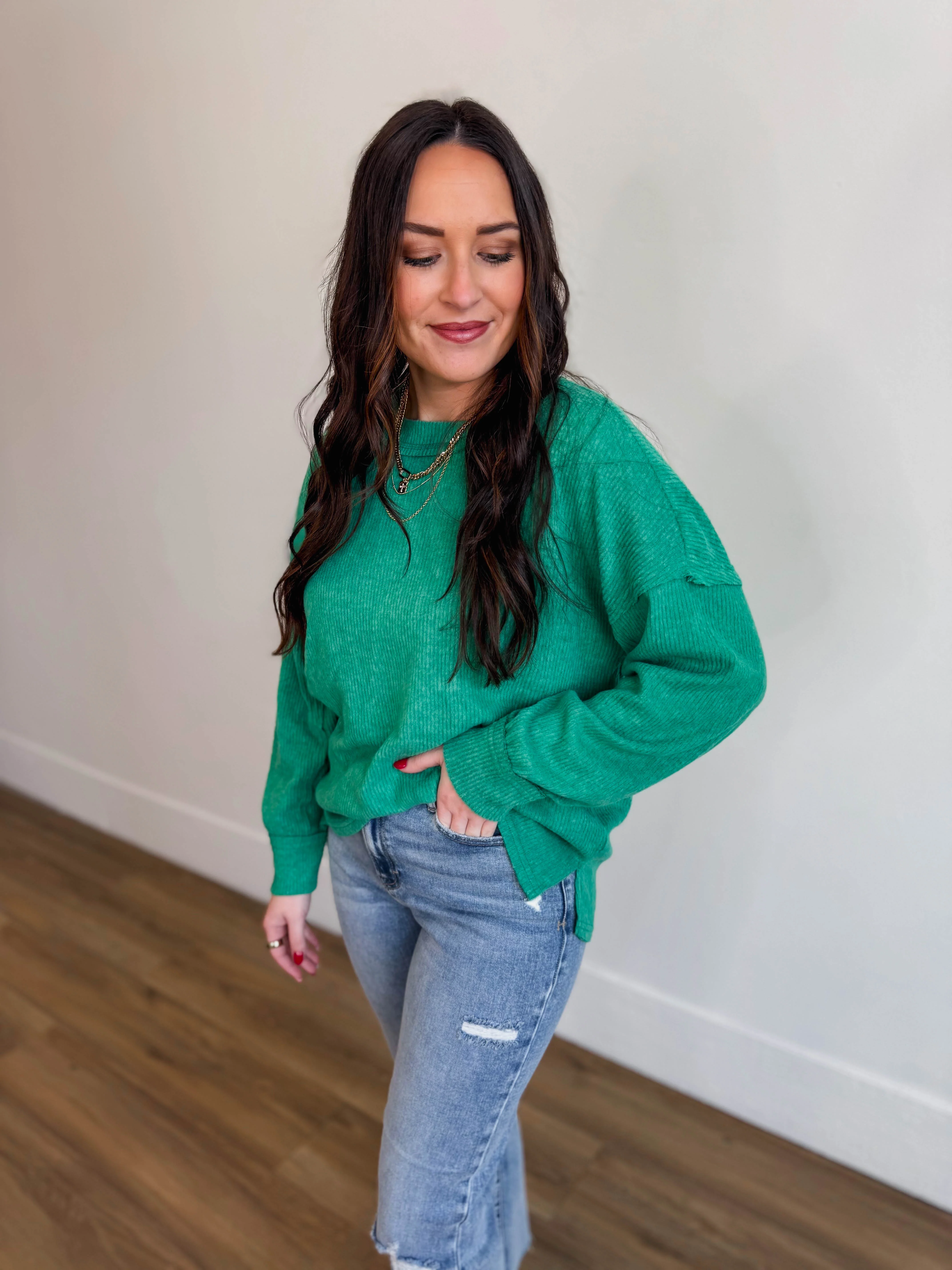 Karson Sweater-Forest - Image 5