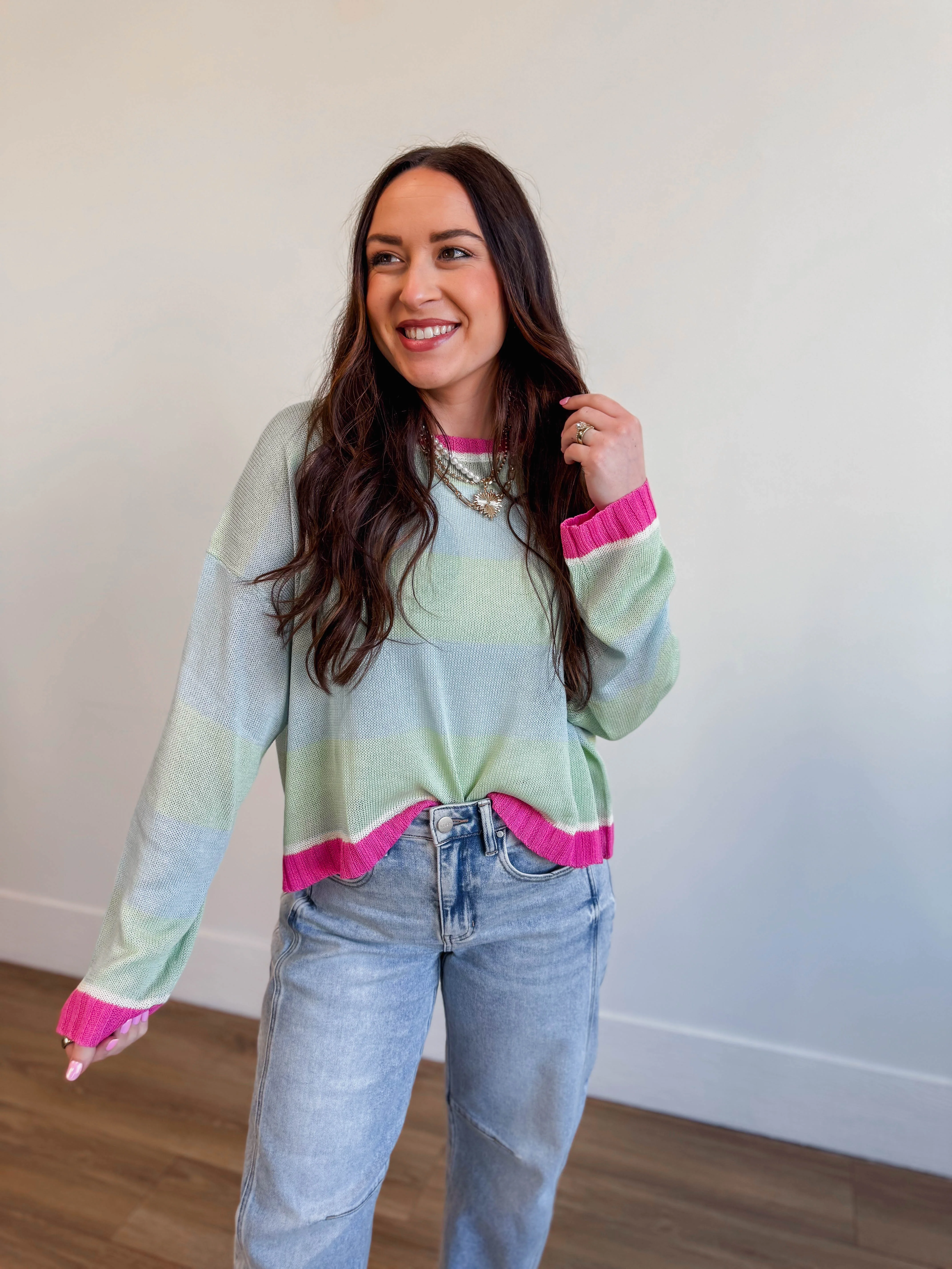 Kaylee Striped Sweater - Image 13