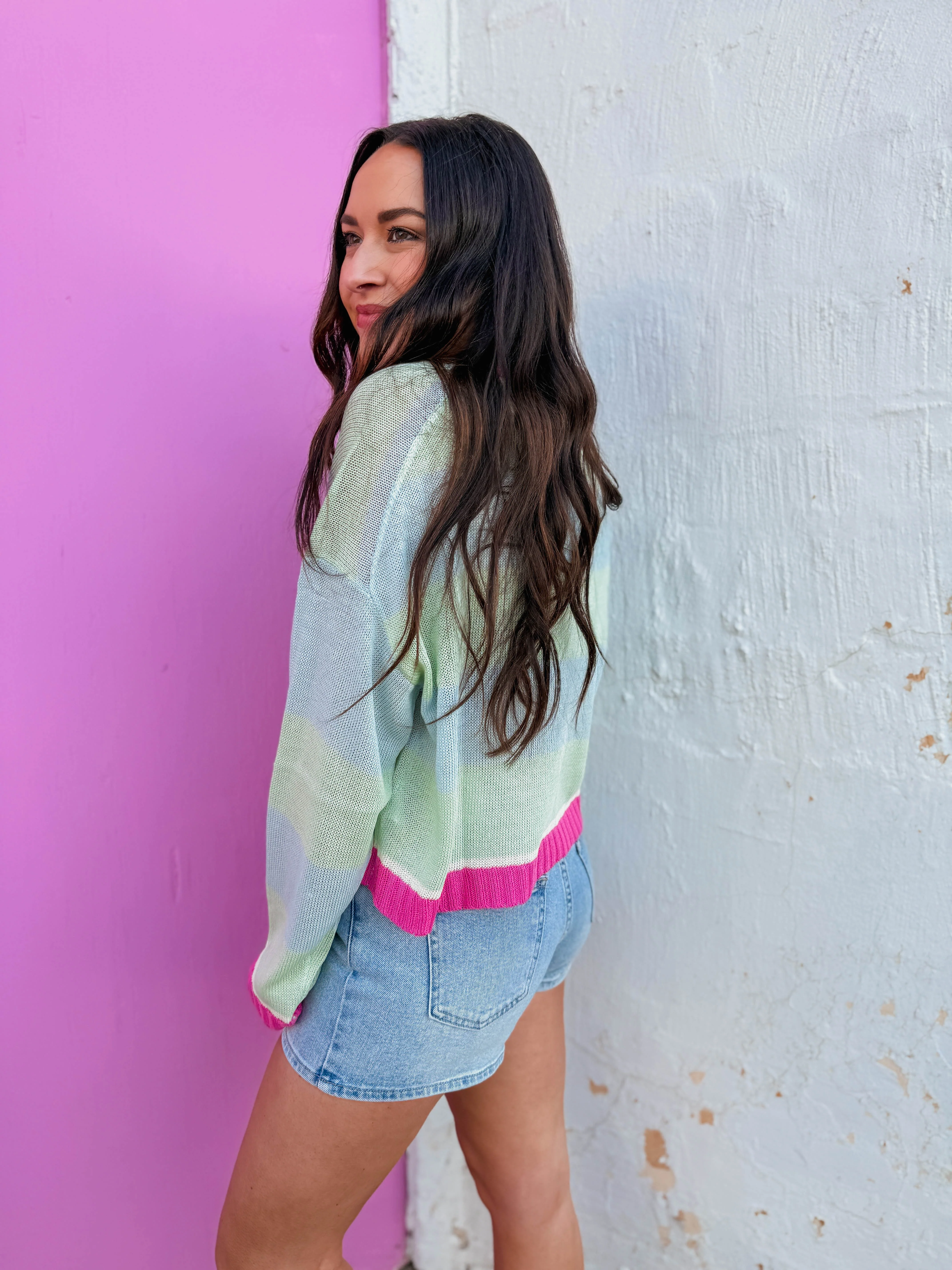 Kaylee Striped Sweater - Image 6