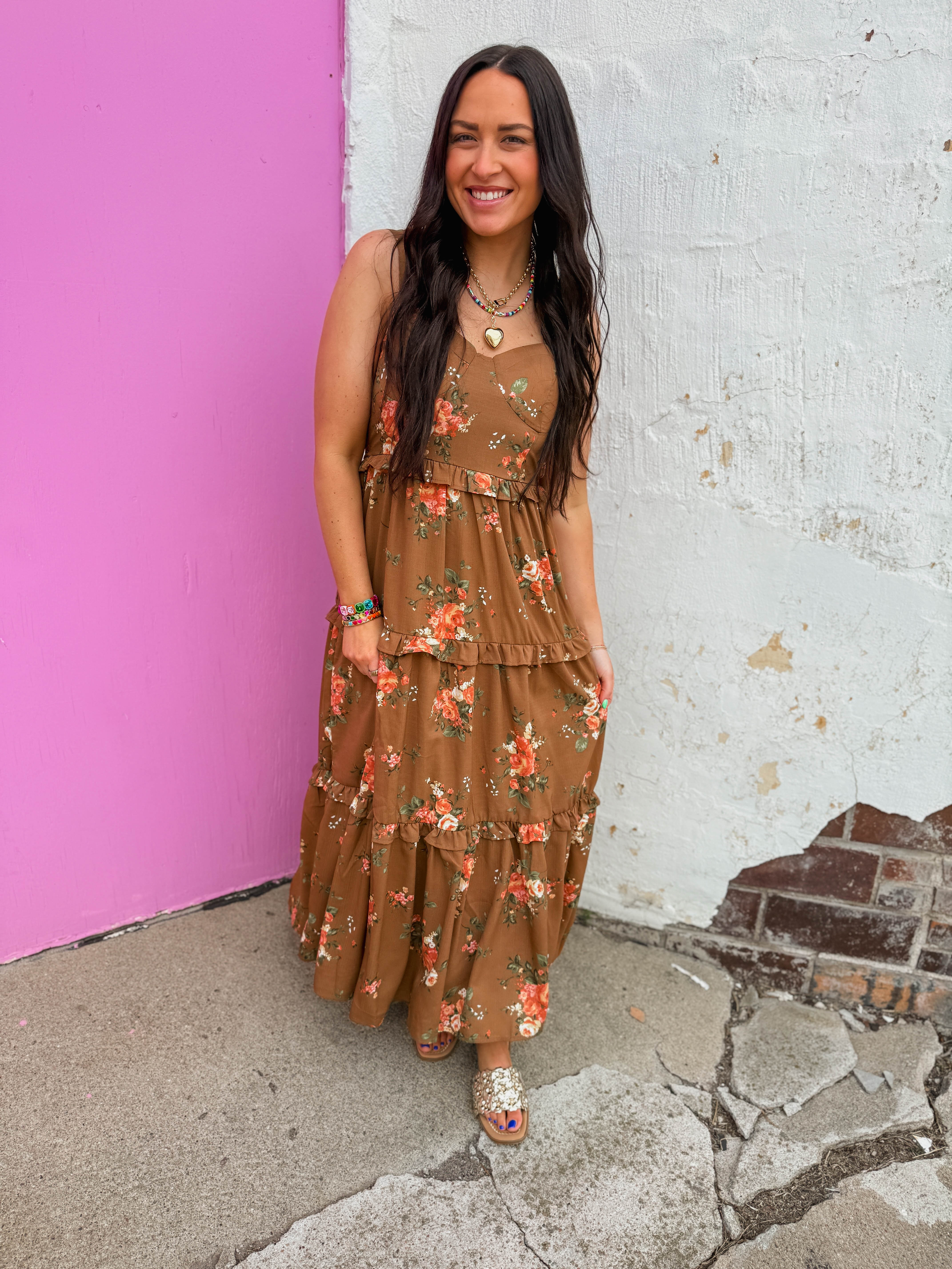 Kenlee Floral Midi Dress - Image 4