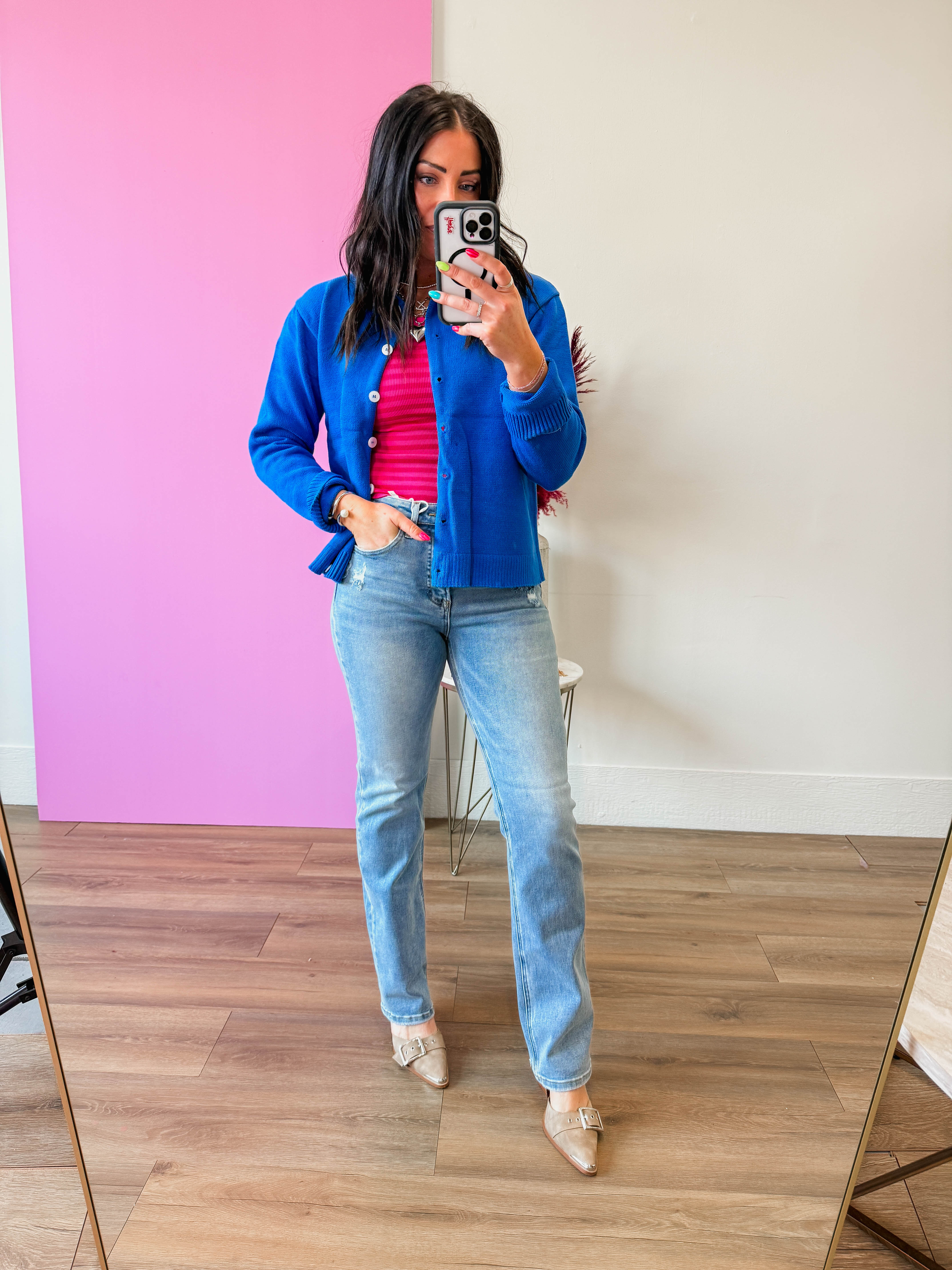 Kenzie Cardigan-Royal - Image 9