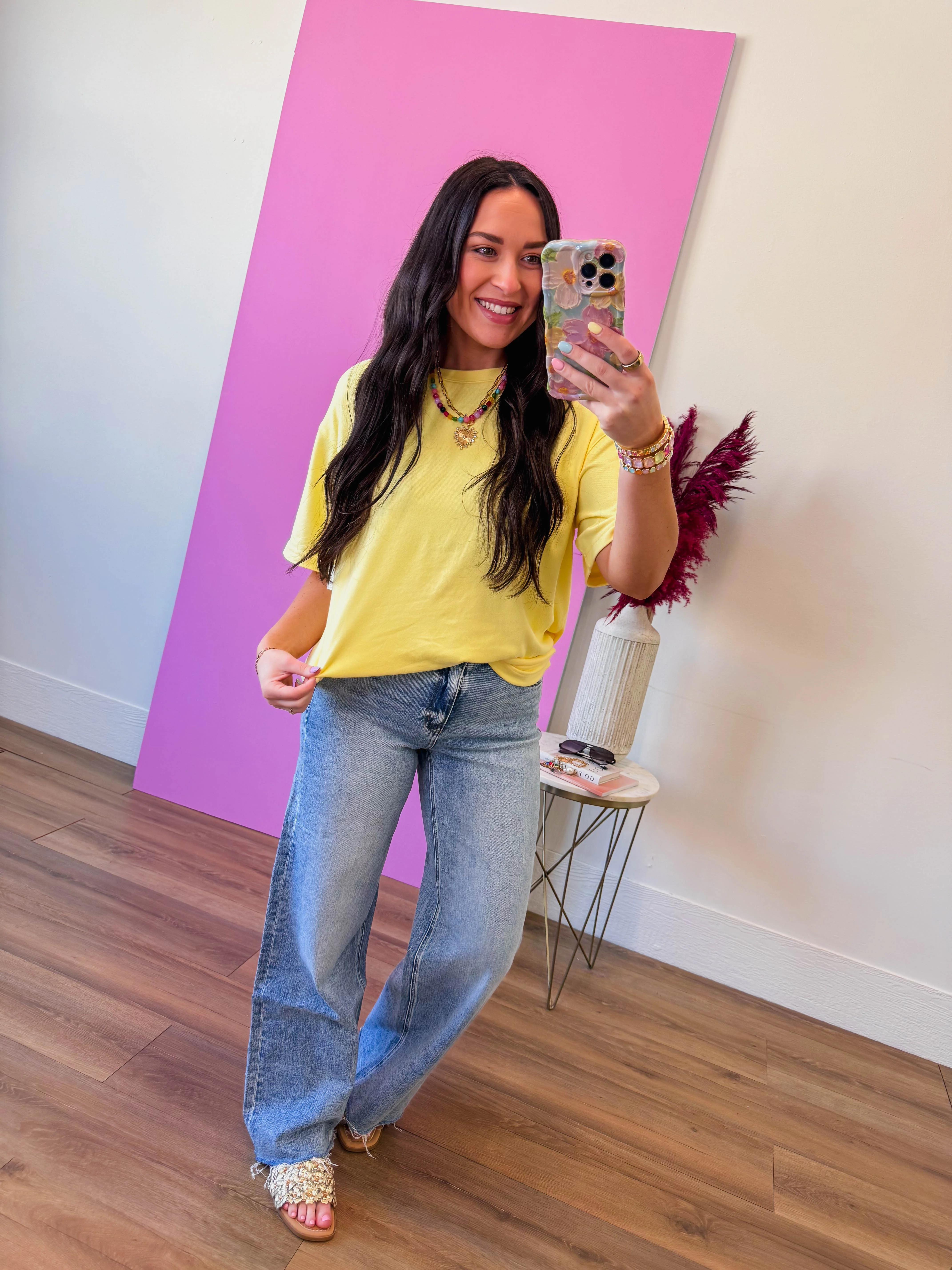 Kenzie Tee-Yellow Glow - Image 7