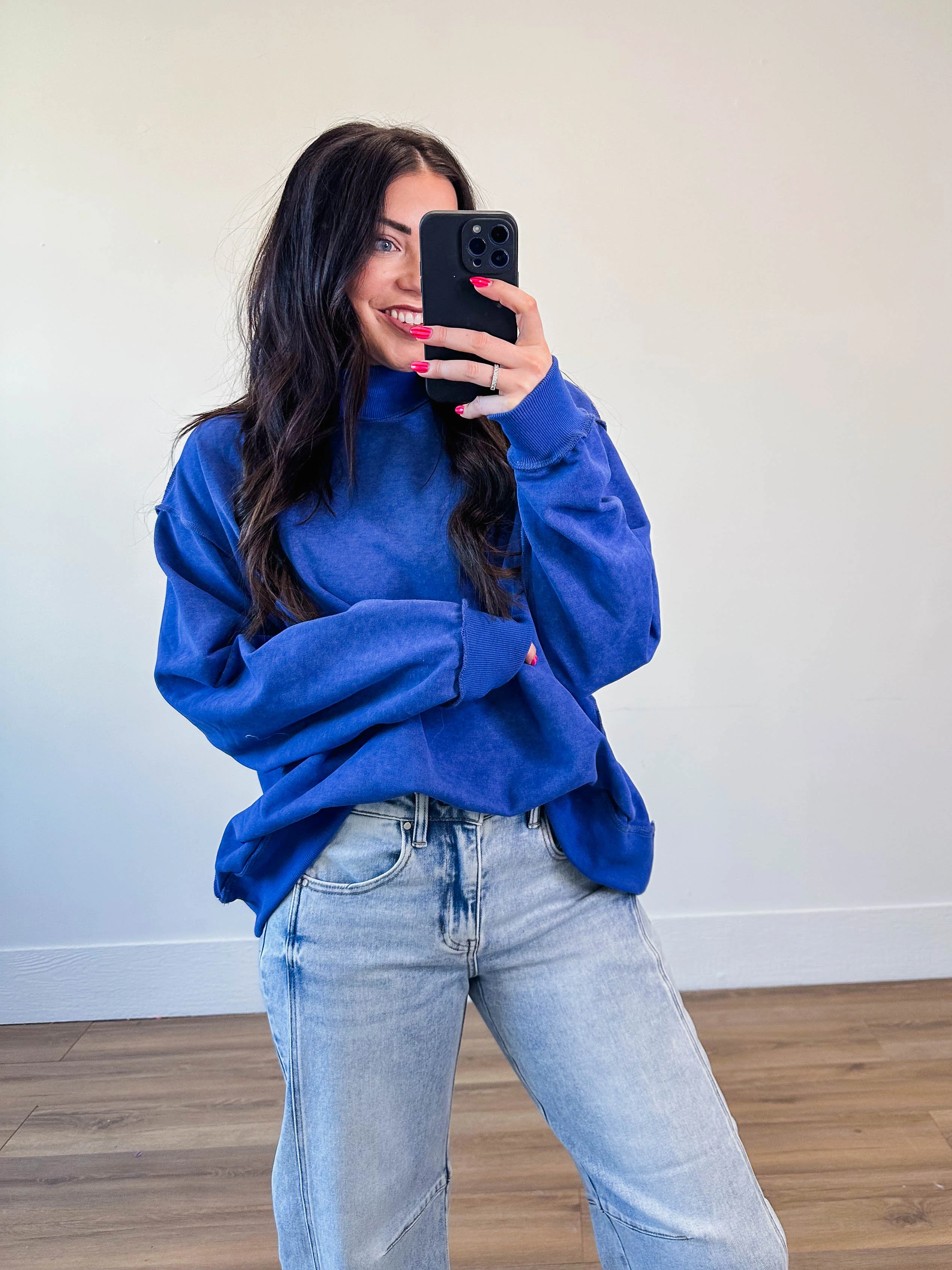 Kollins Mock Neck Sweatshirt