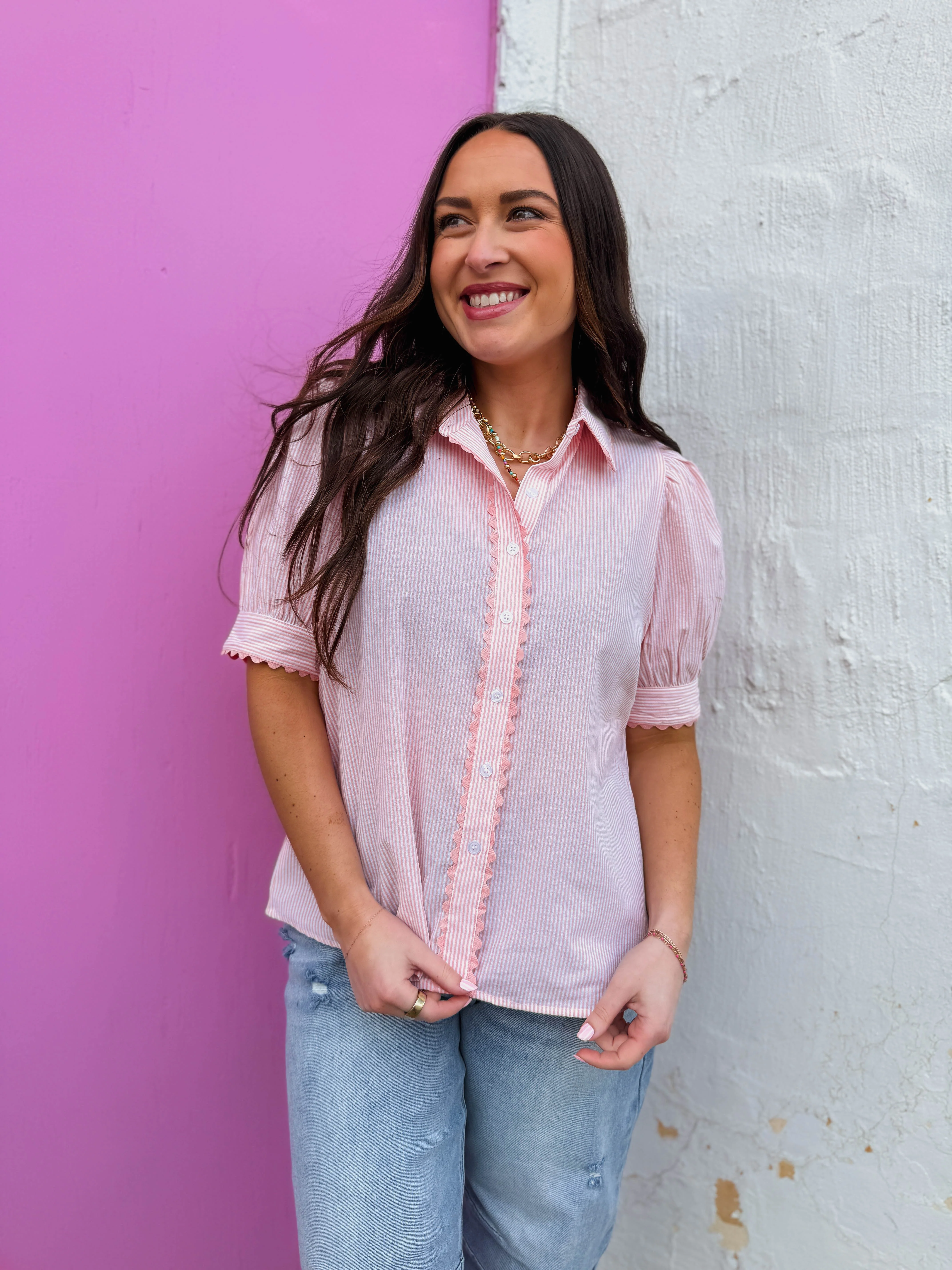 Kristi Striped Top - Image 7