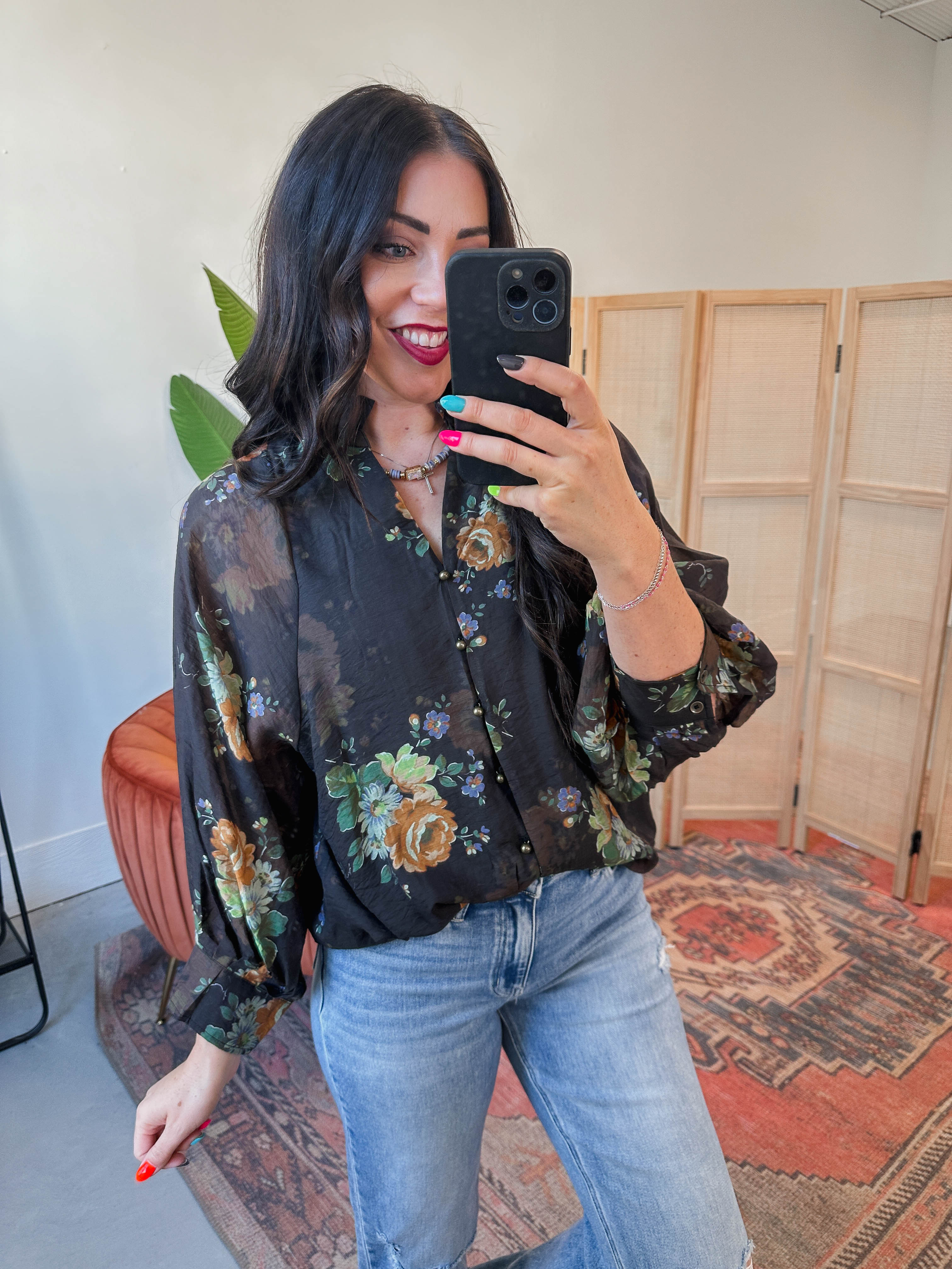 Lana Floral Top - Image 10