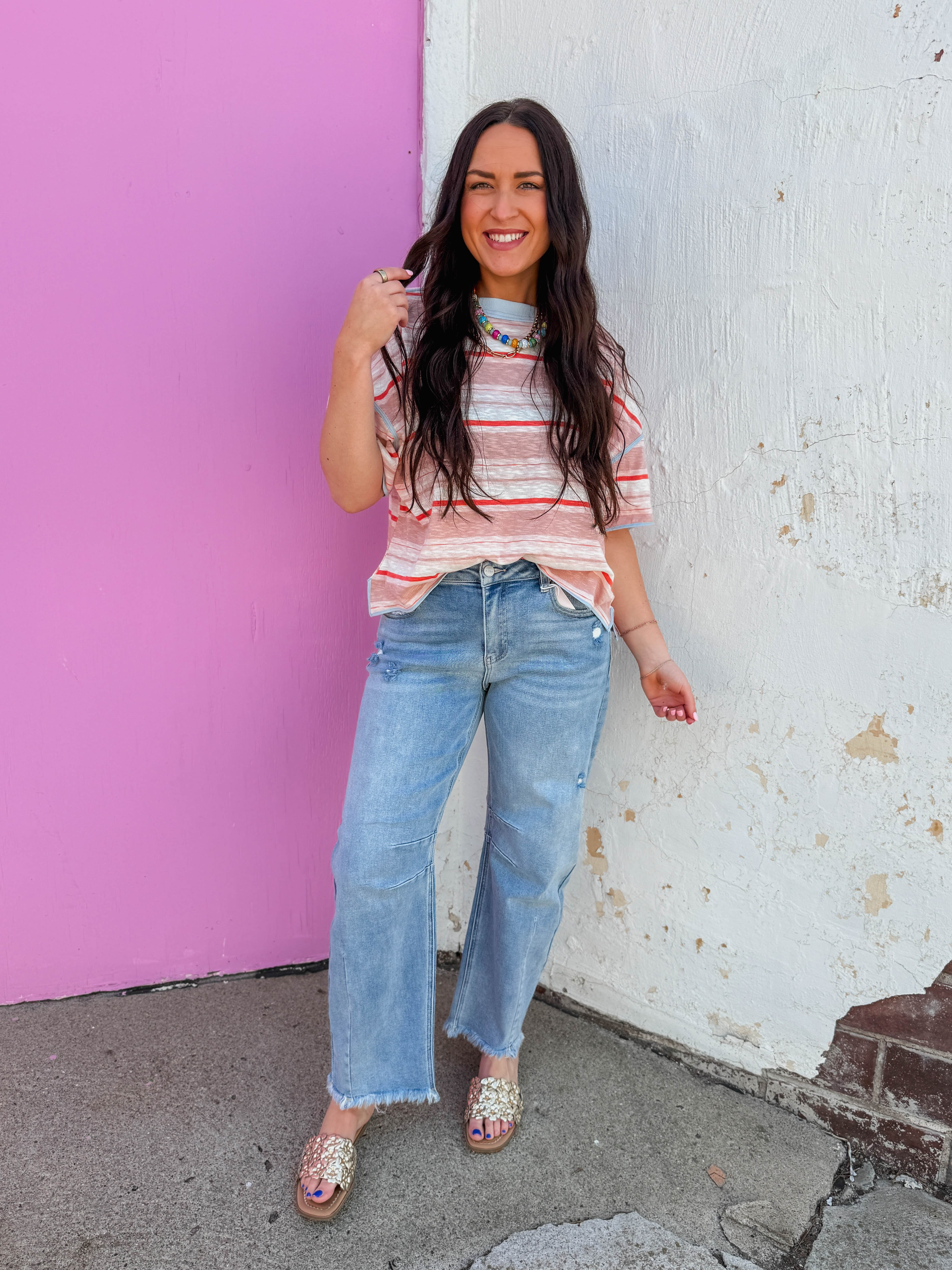 Lane Slouchy Barrel Denim - Image 2