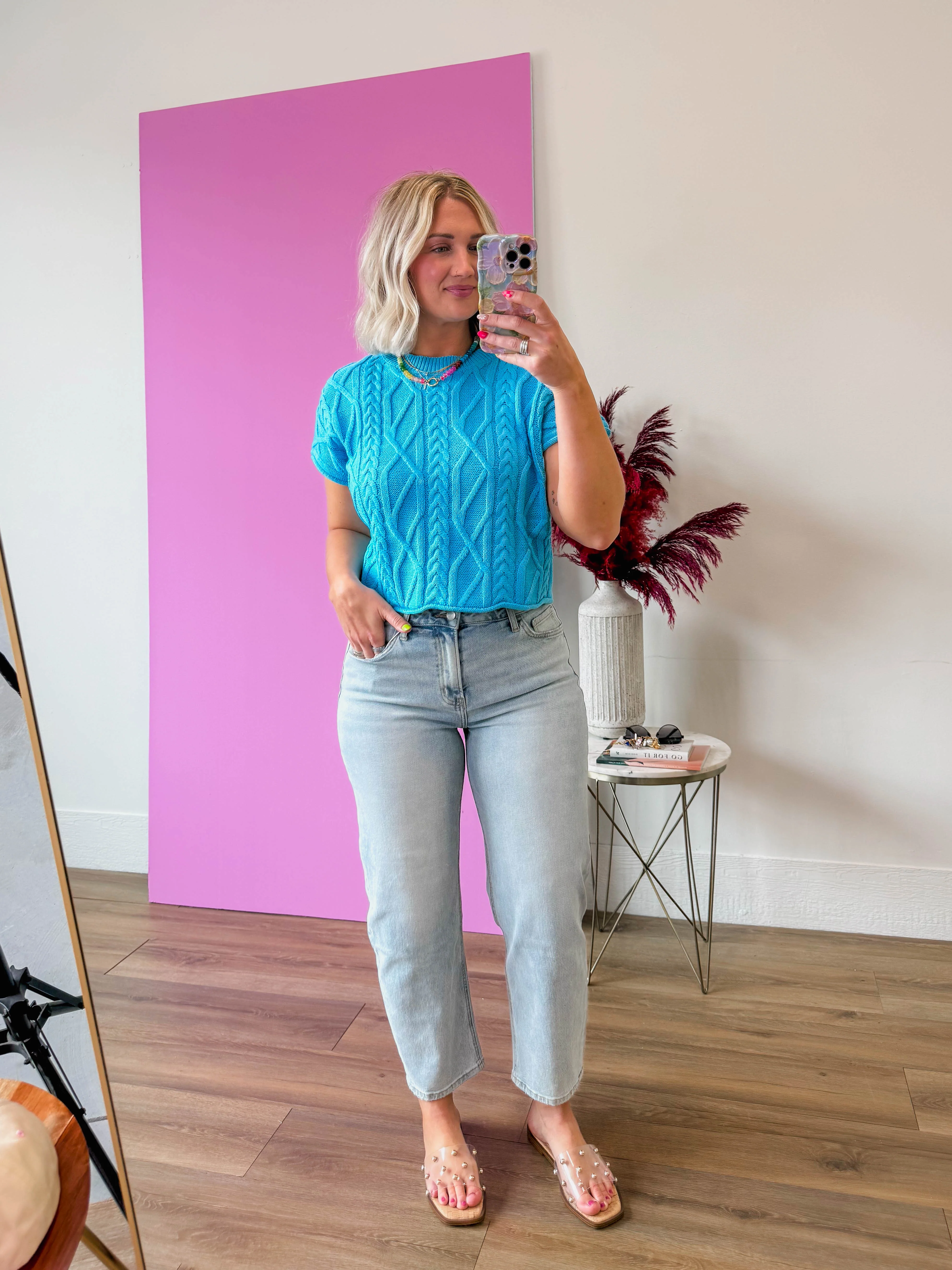 Layla High Rise Barrel Denim