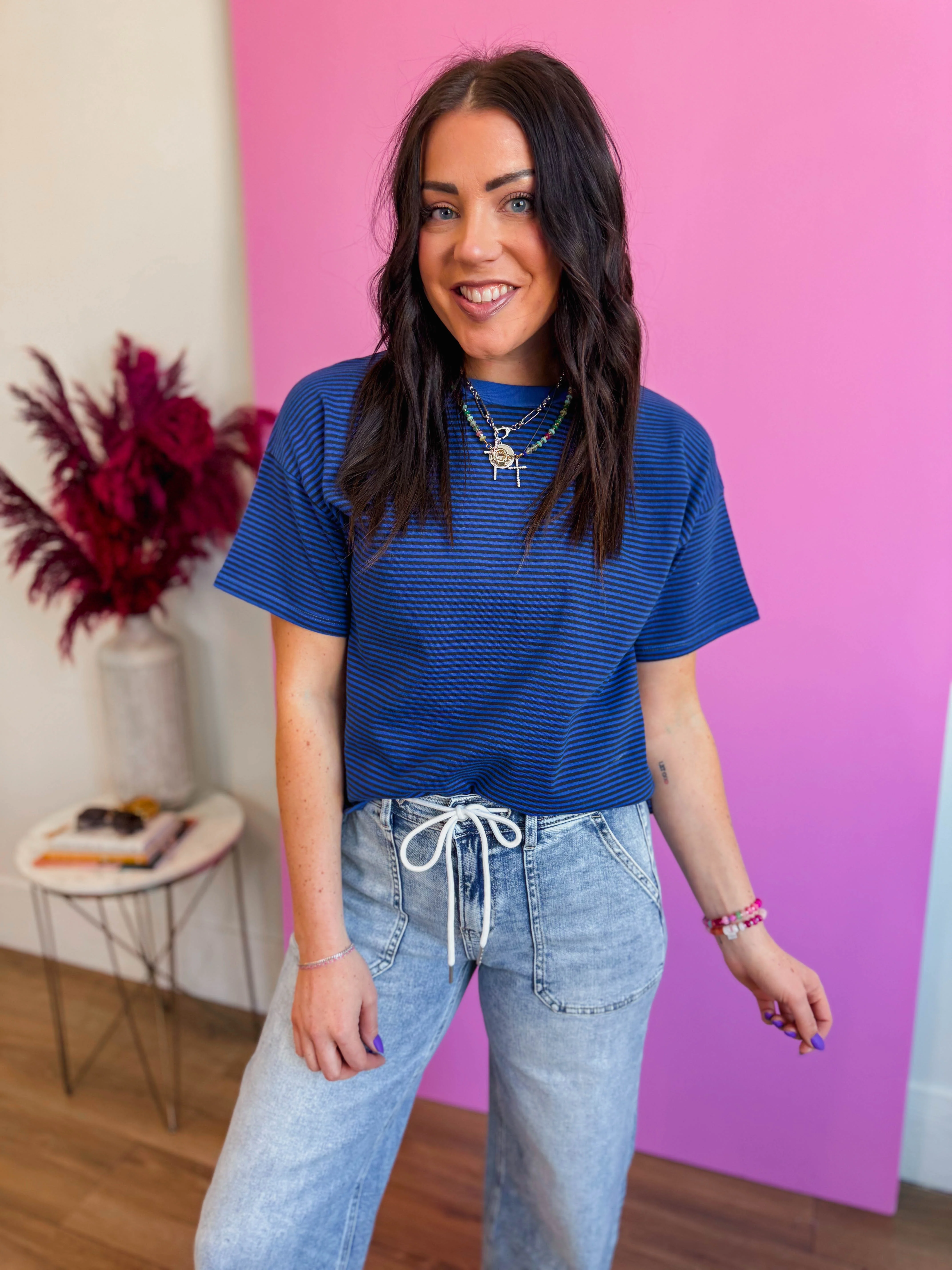 Leo Striped Tee - Image 3