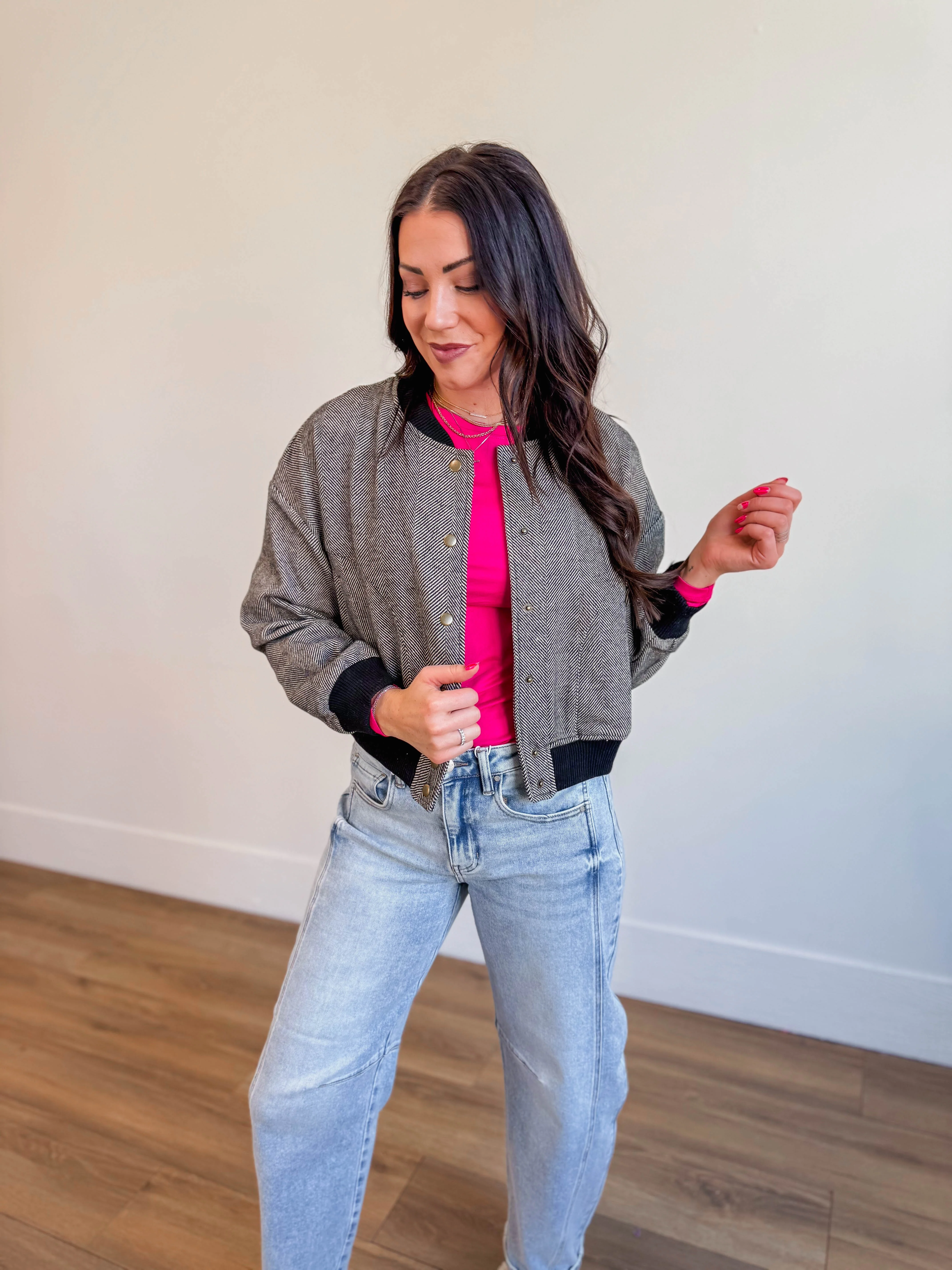 Lex Herringbone Jacket - Image 6