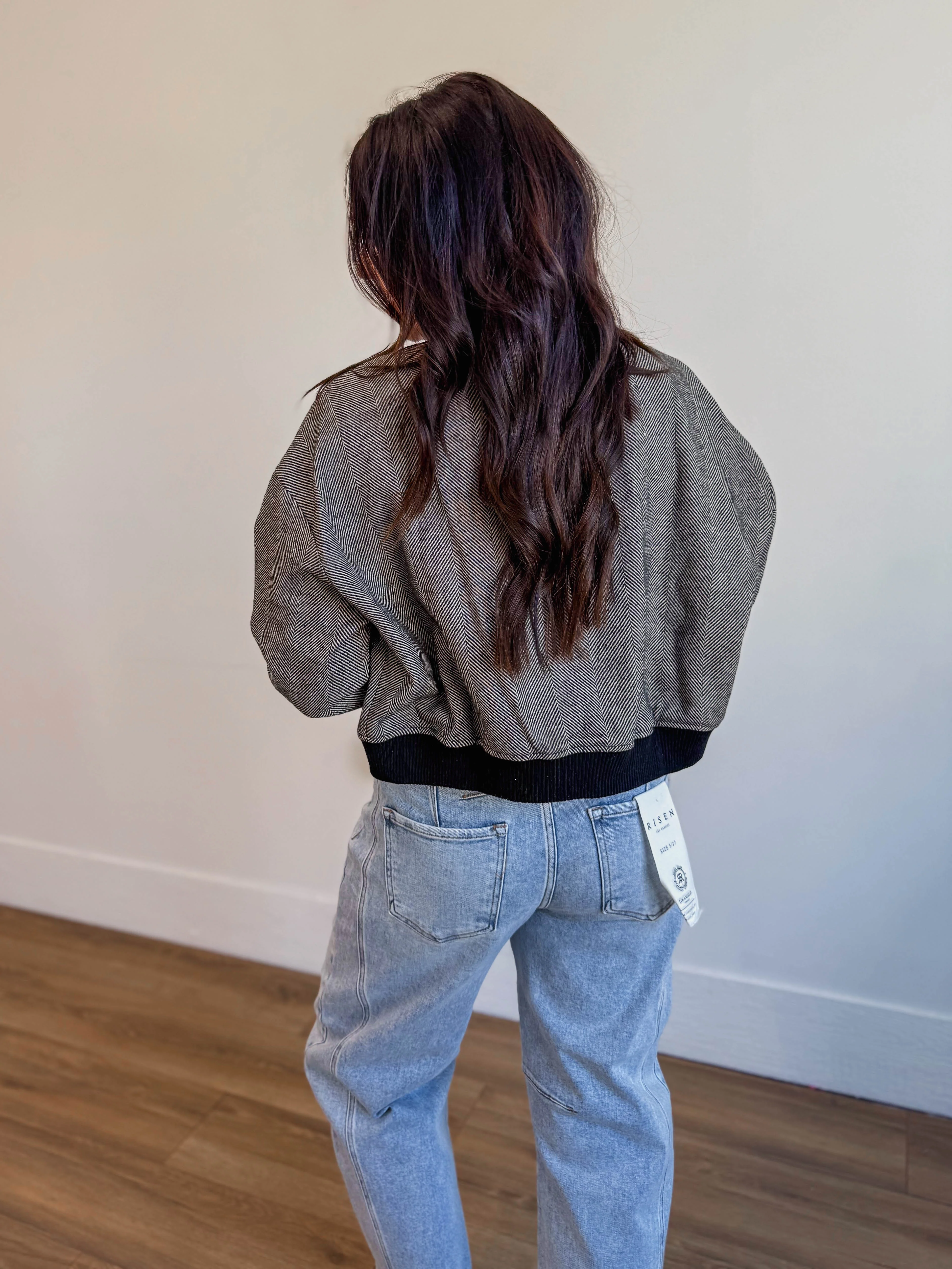Lex Herringbone Jacket - Image 7