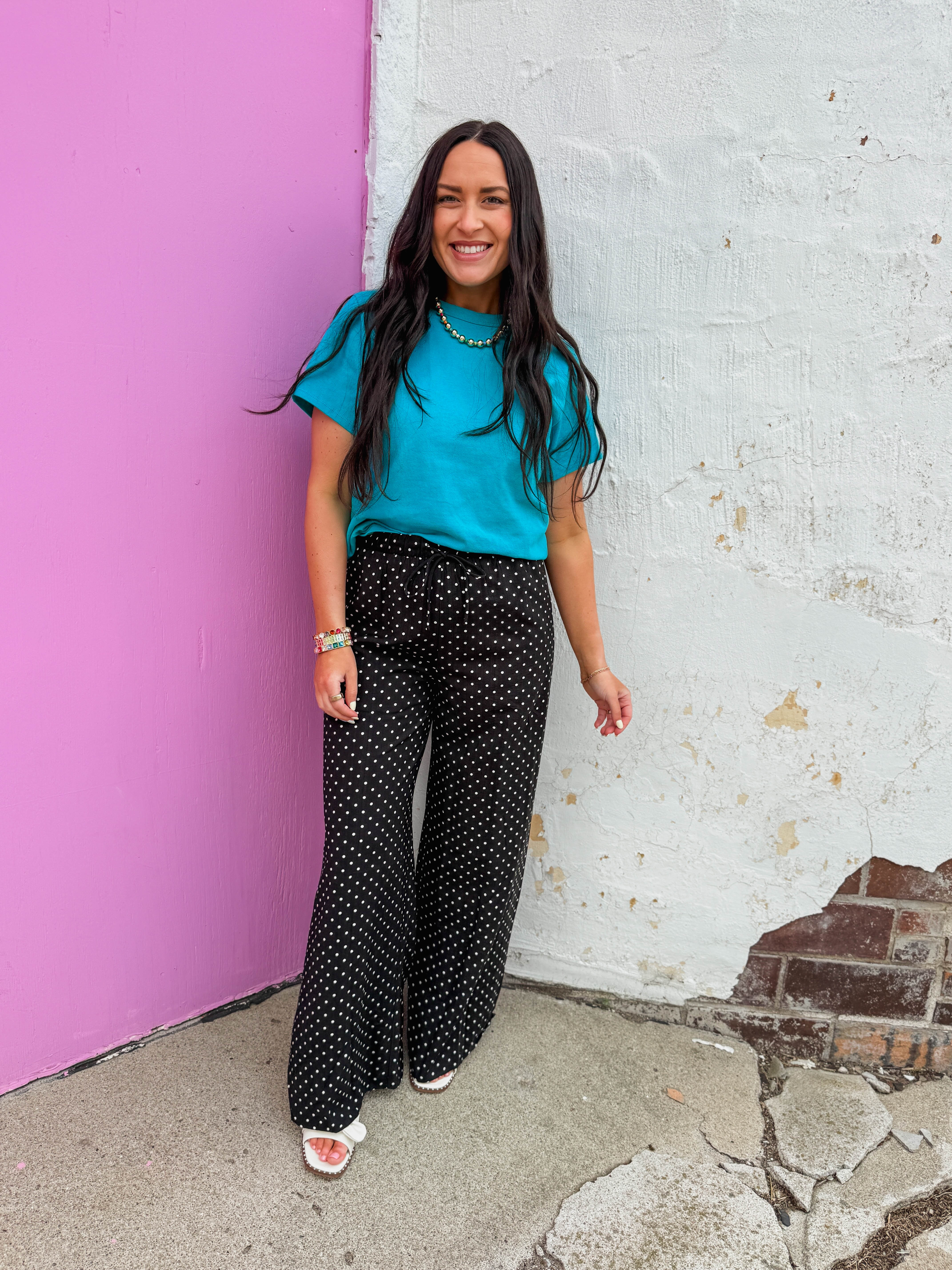 Lexa Polka Dot Pants - Image 4