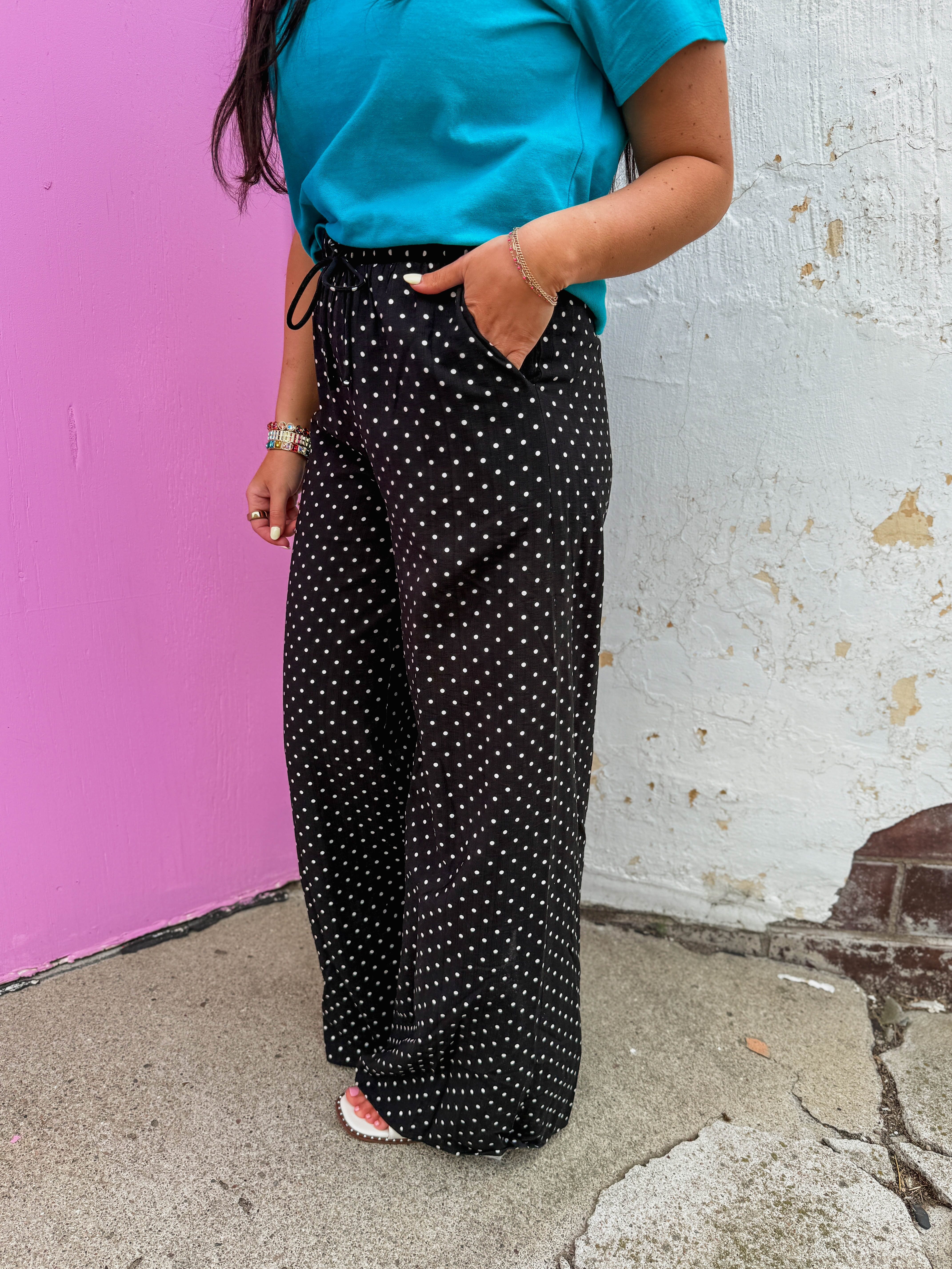 Lexa Polka Dot Pants - Image 5