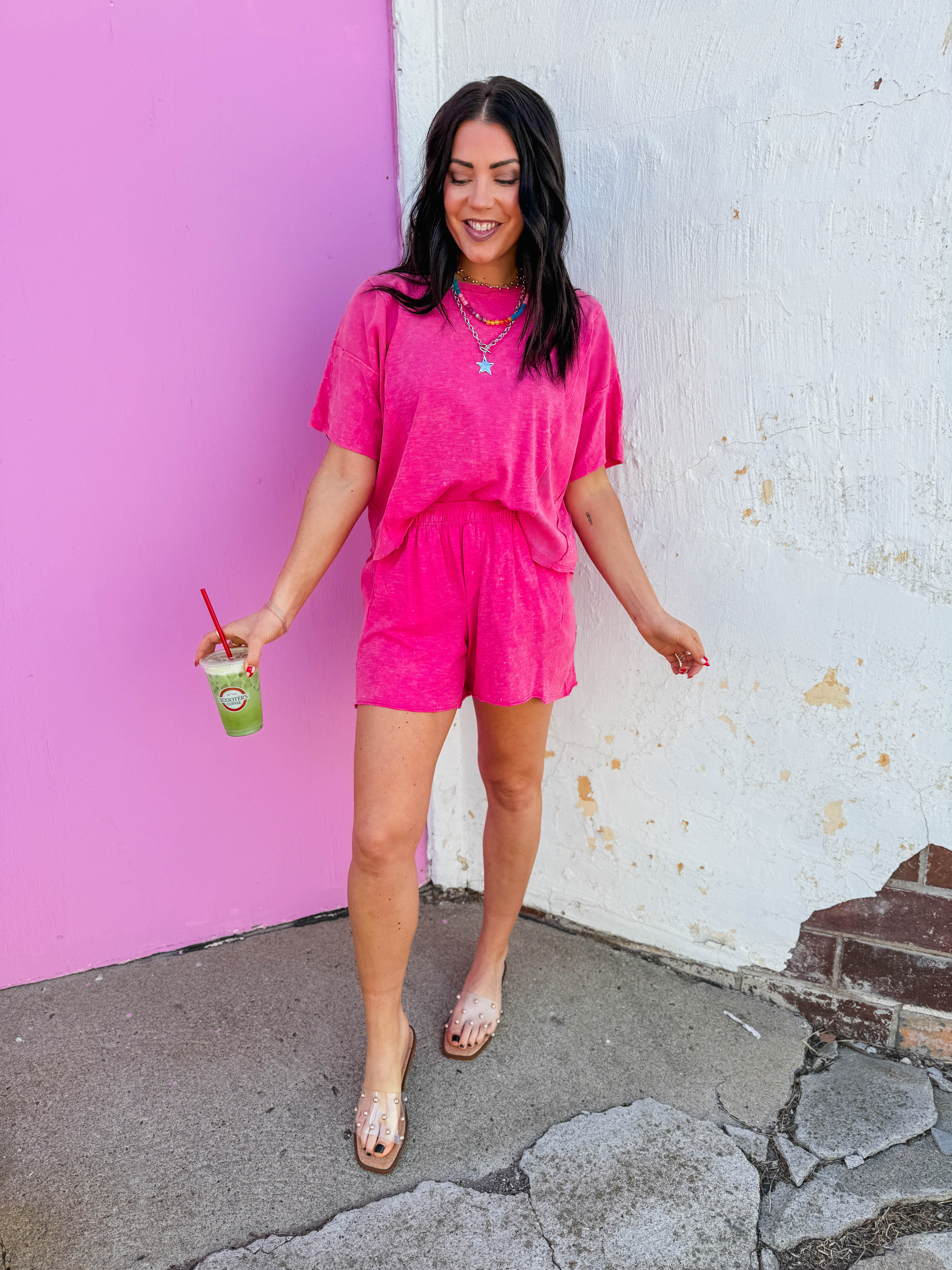 Lilly Lounge Set-Pink - Image 2