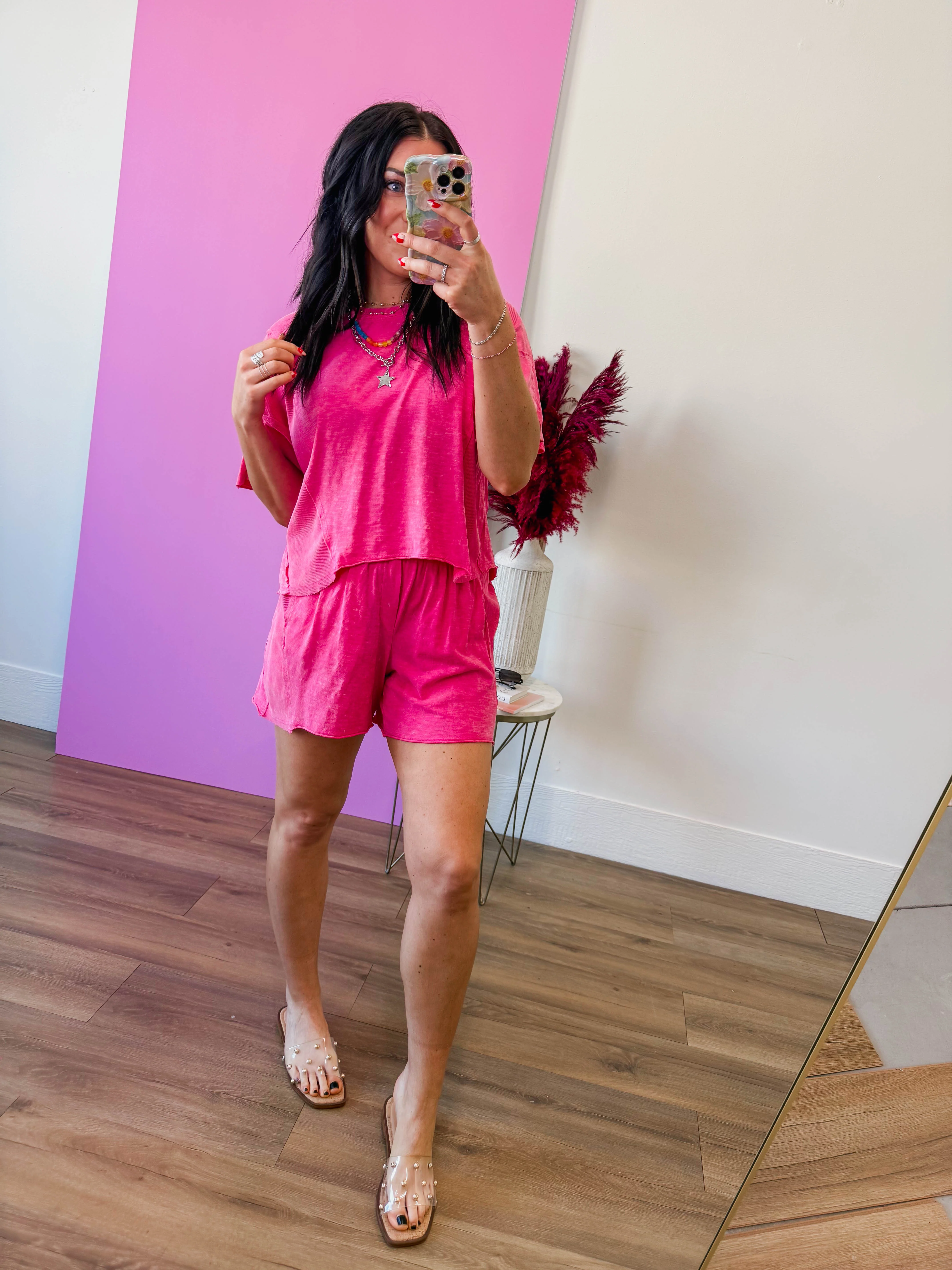 Lilly Lounge Set-Pink - Image 8