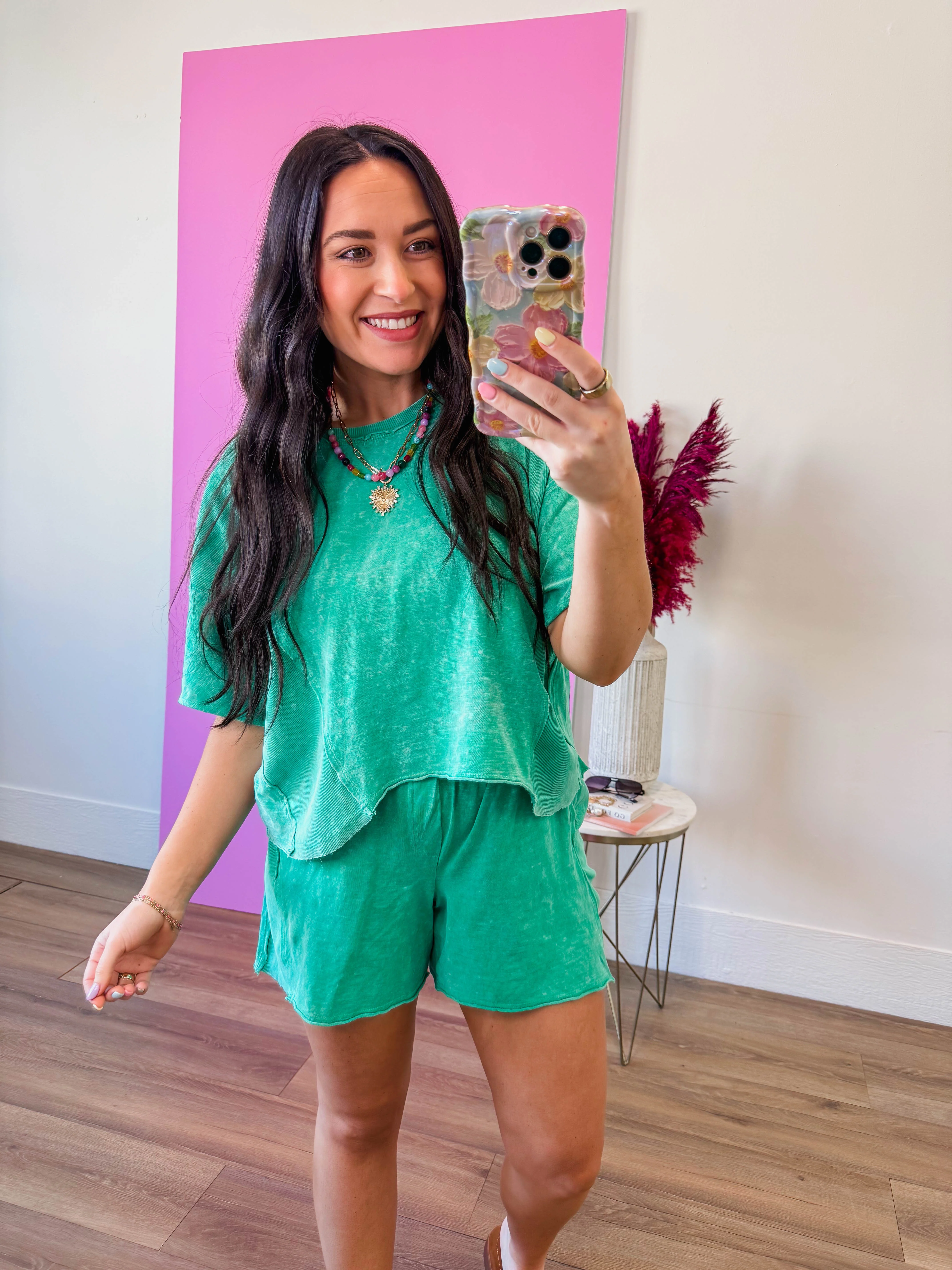 Lilly Lounge Set-Seafoam - Image 5