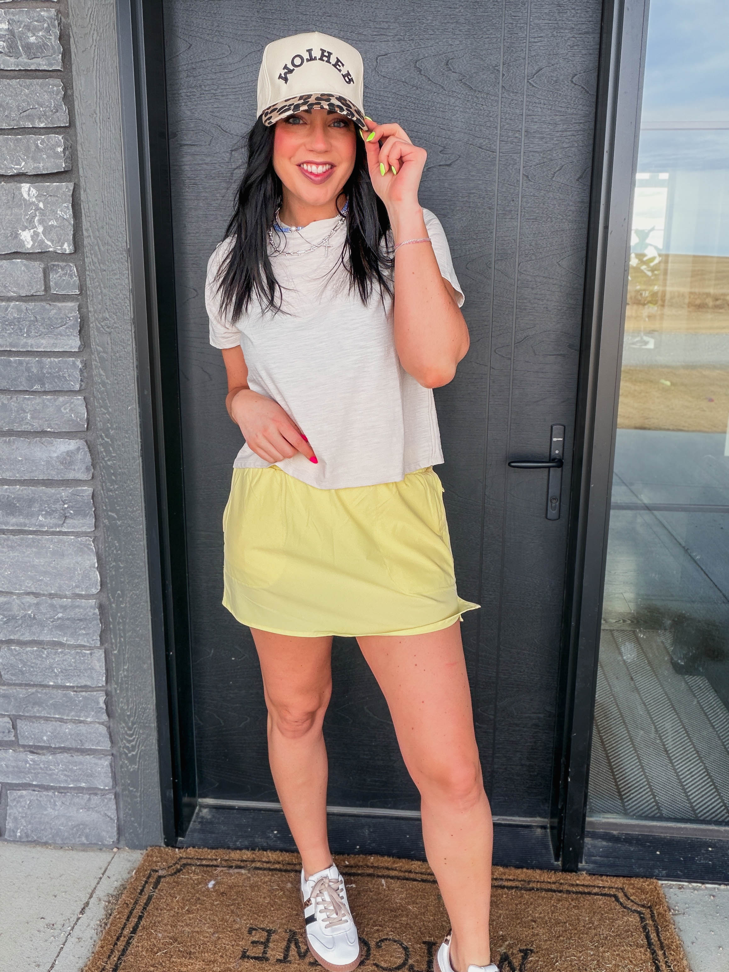 Lindsey Basic Tee-Sand Beige - Image 13