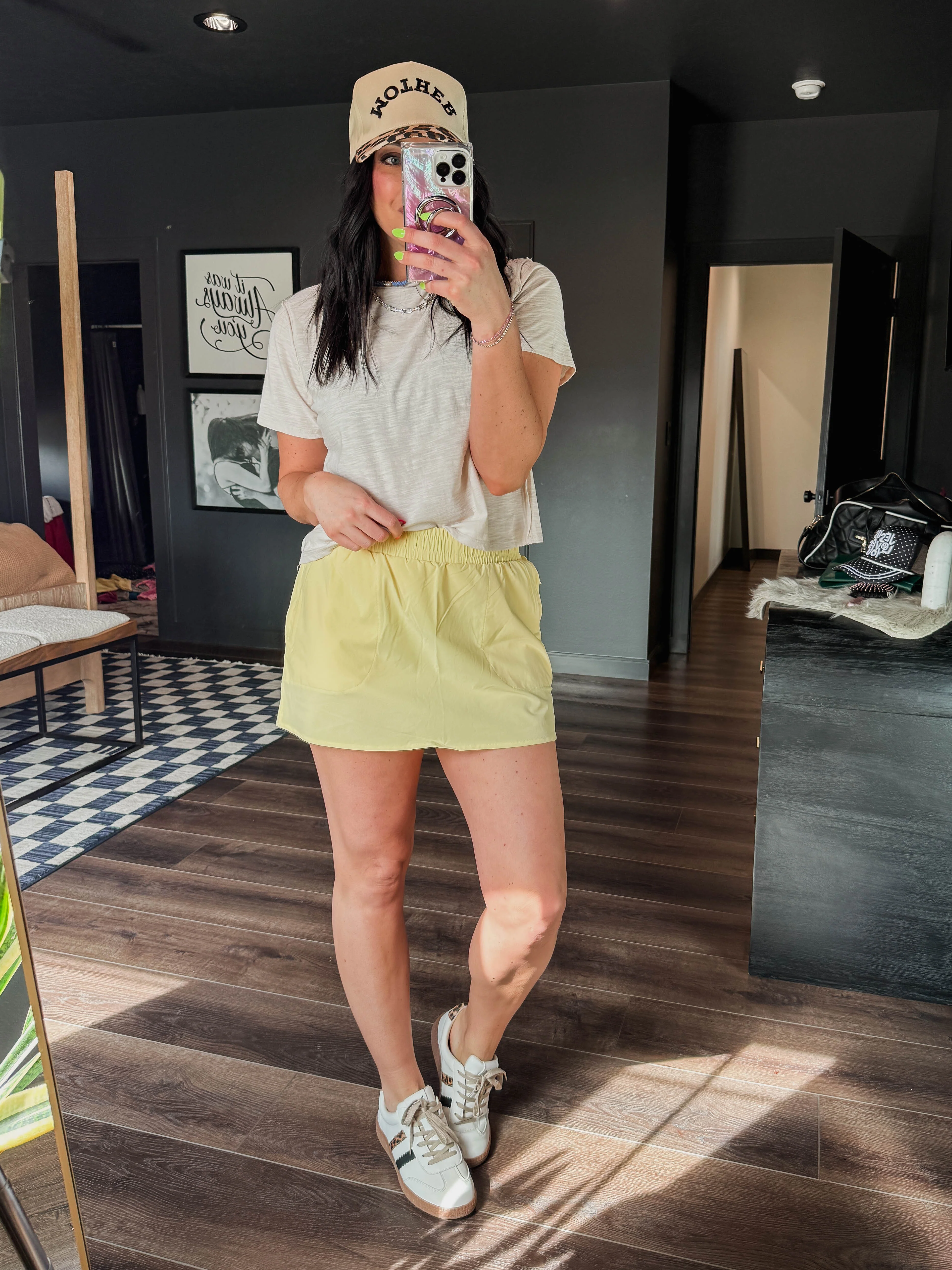 Lindsey Basic Tee-Sand Beige - Image 14