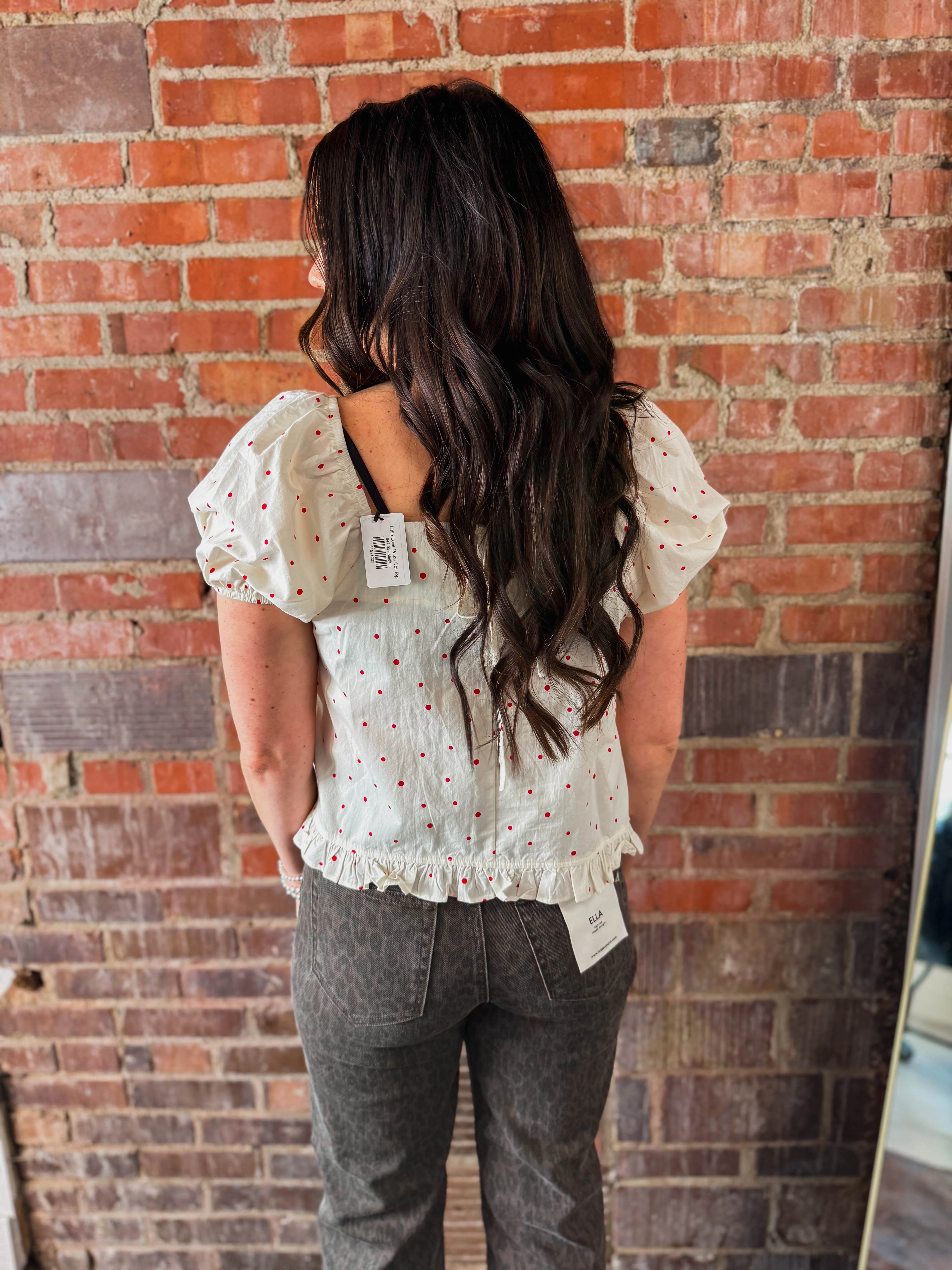 Little Love Polka Dot Top - Image 19