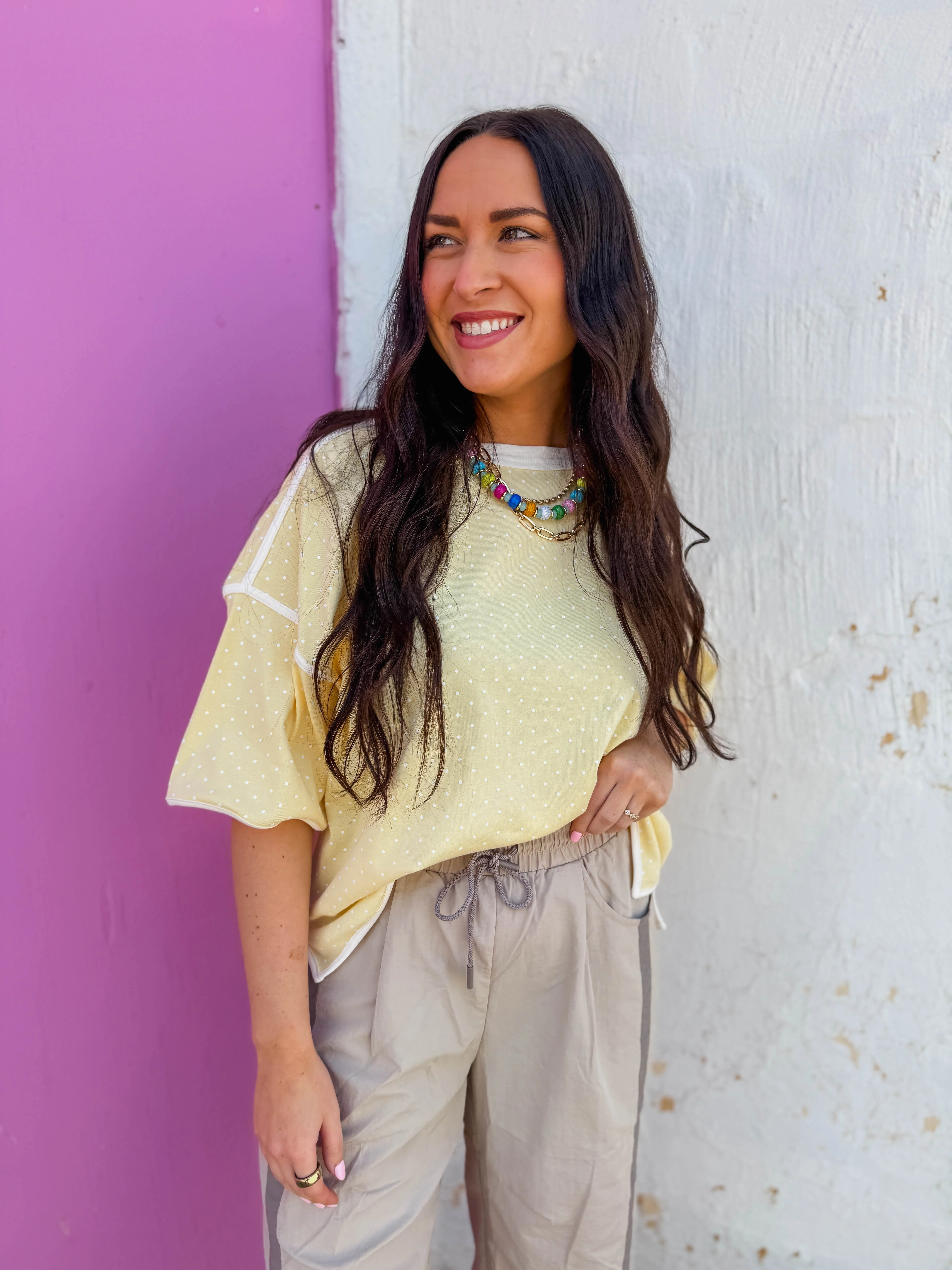 Lottie Tee-Yellow - Image 4