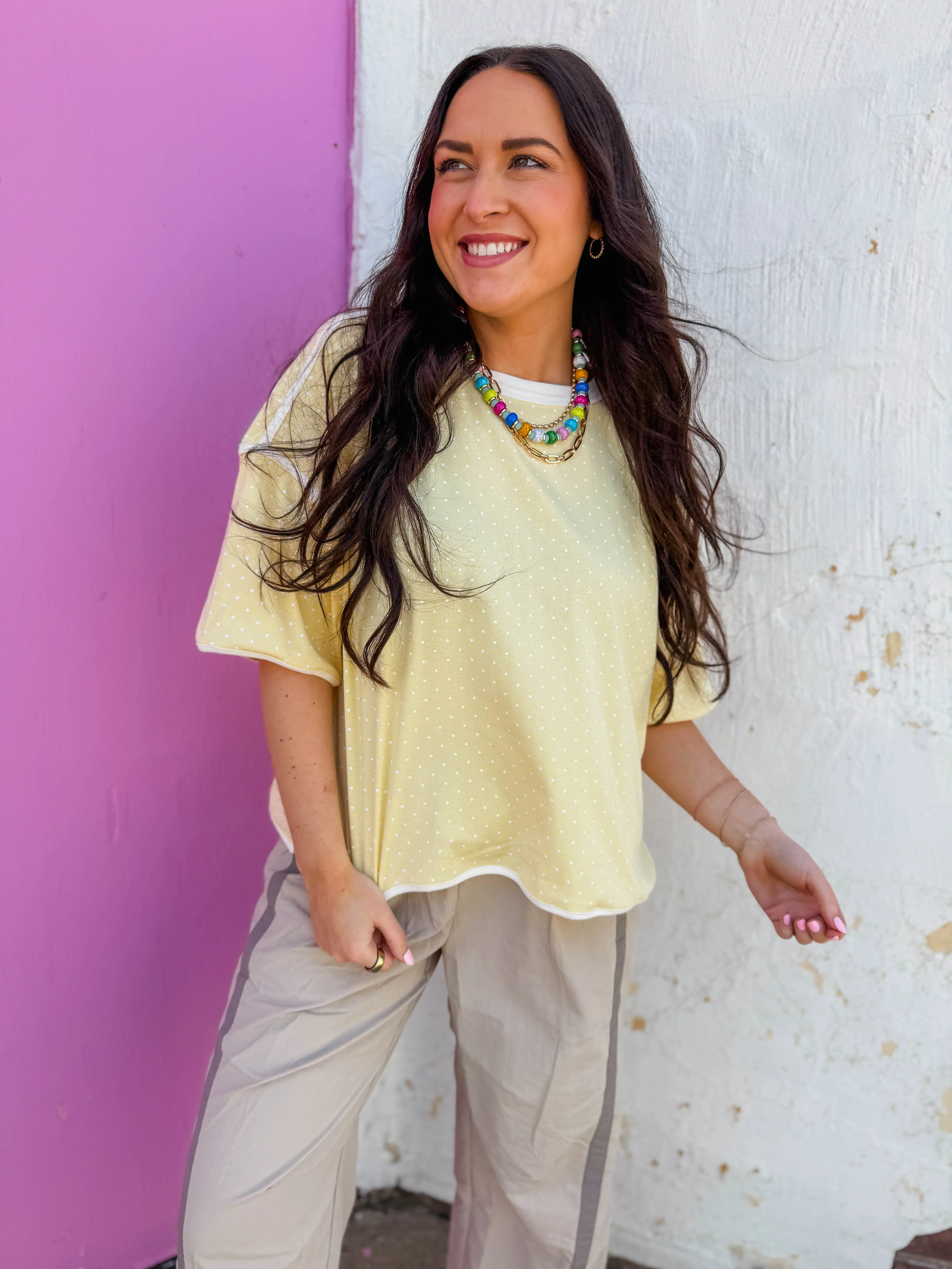 Lottie Tee-Yellow - Image 5