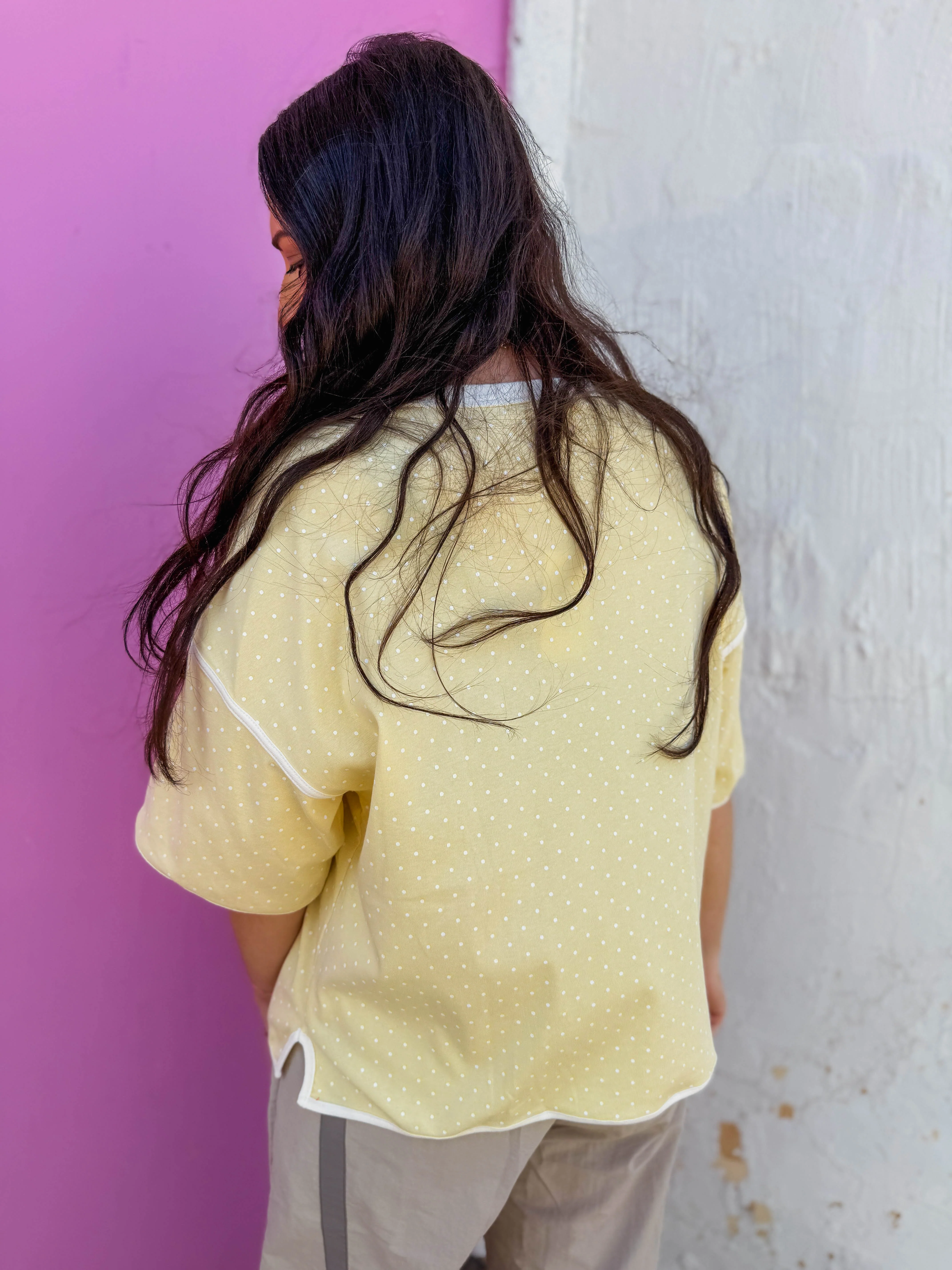 Lottie Tee-Yellow - Image 6