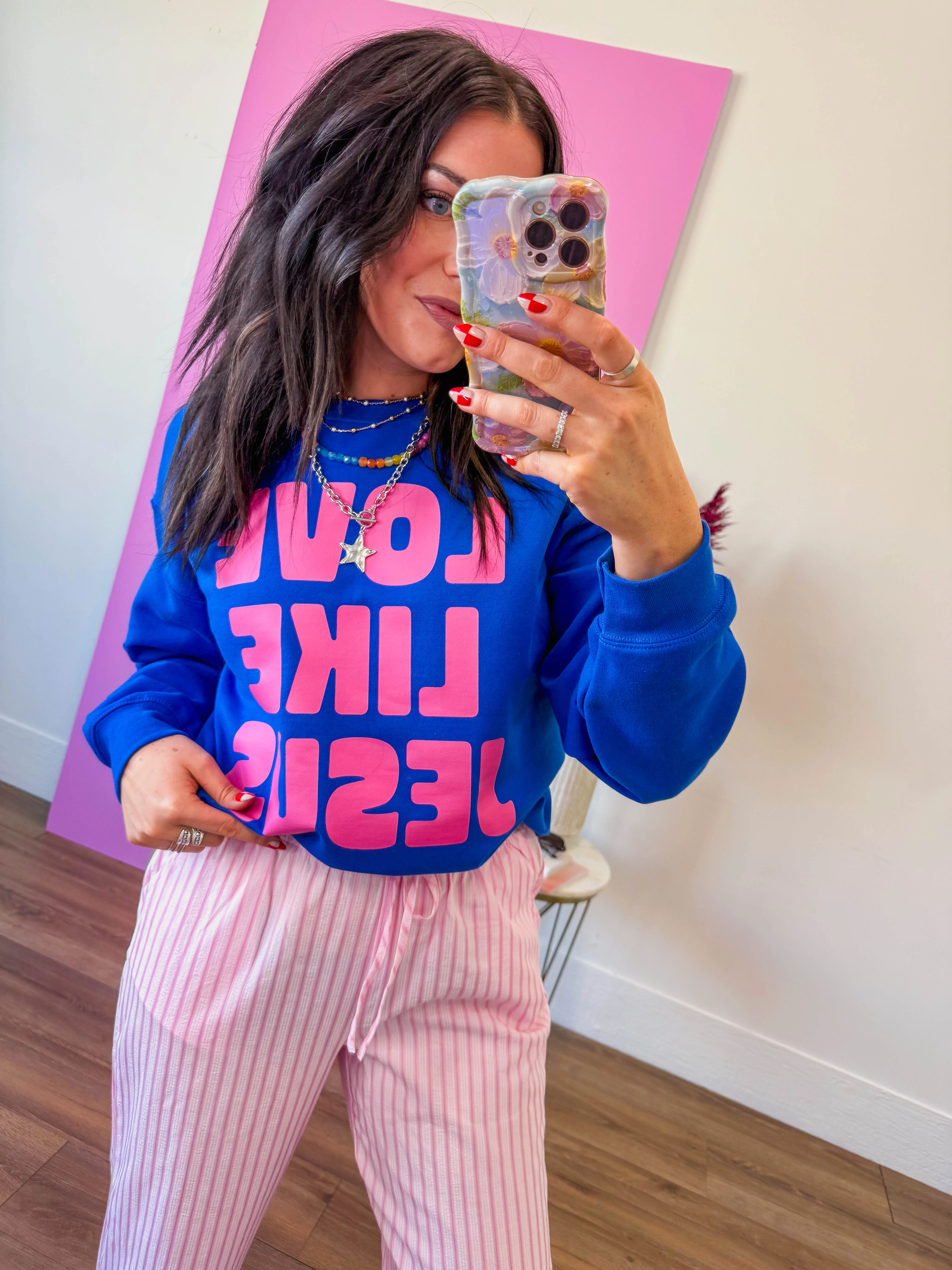 Love Like Jesus Crewneck - Image 3