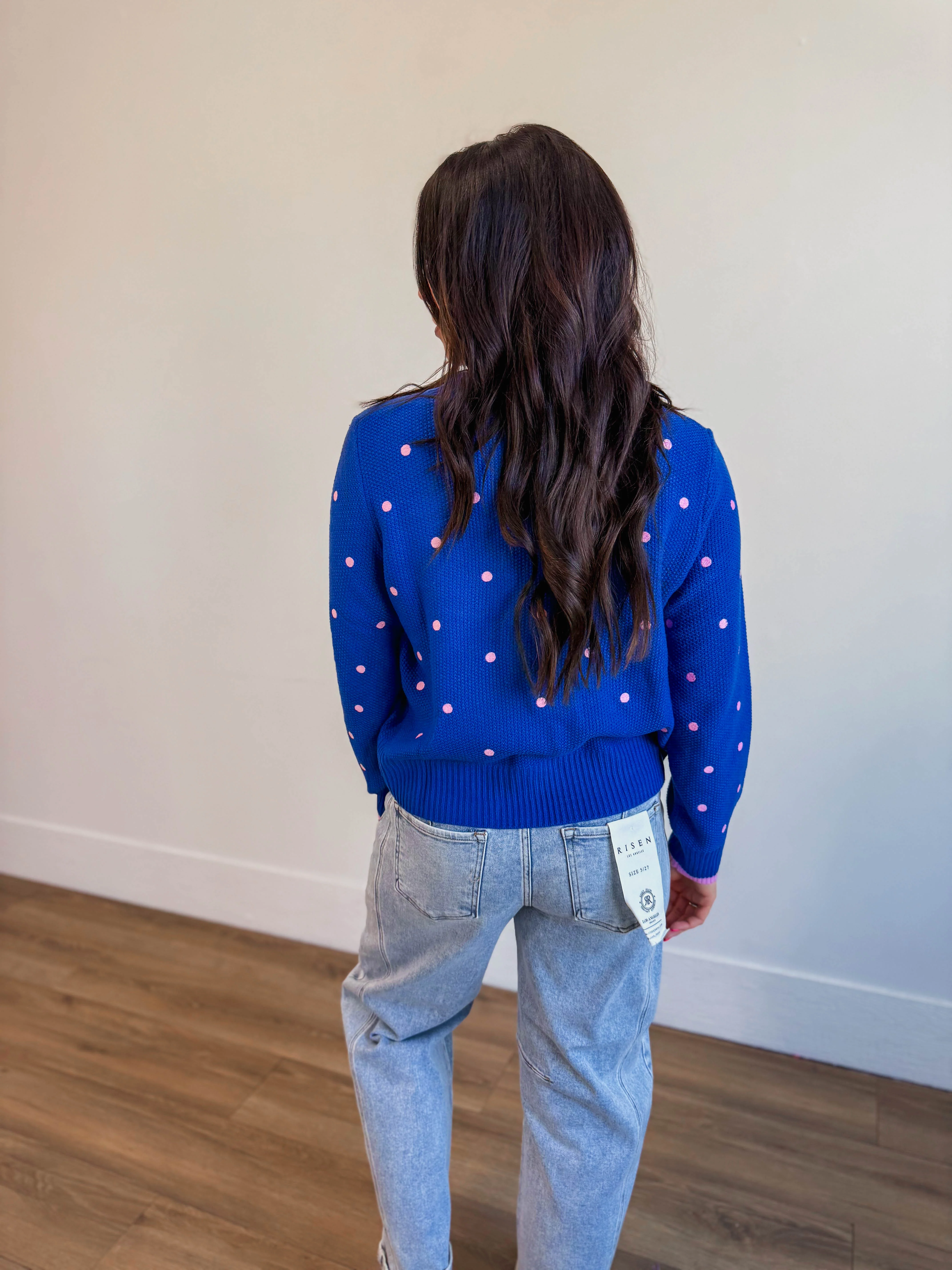Luxie Polka Dot Sweater - Image 7