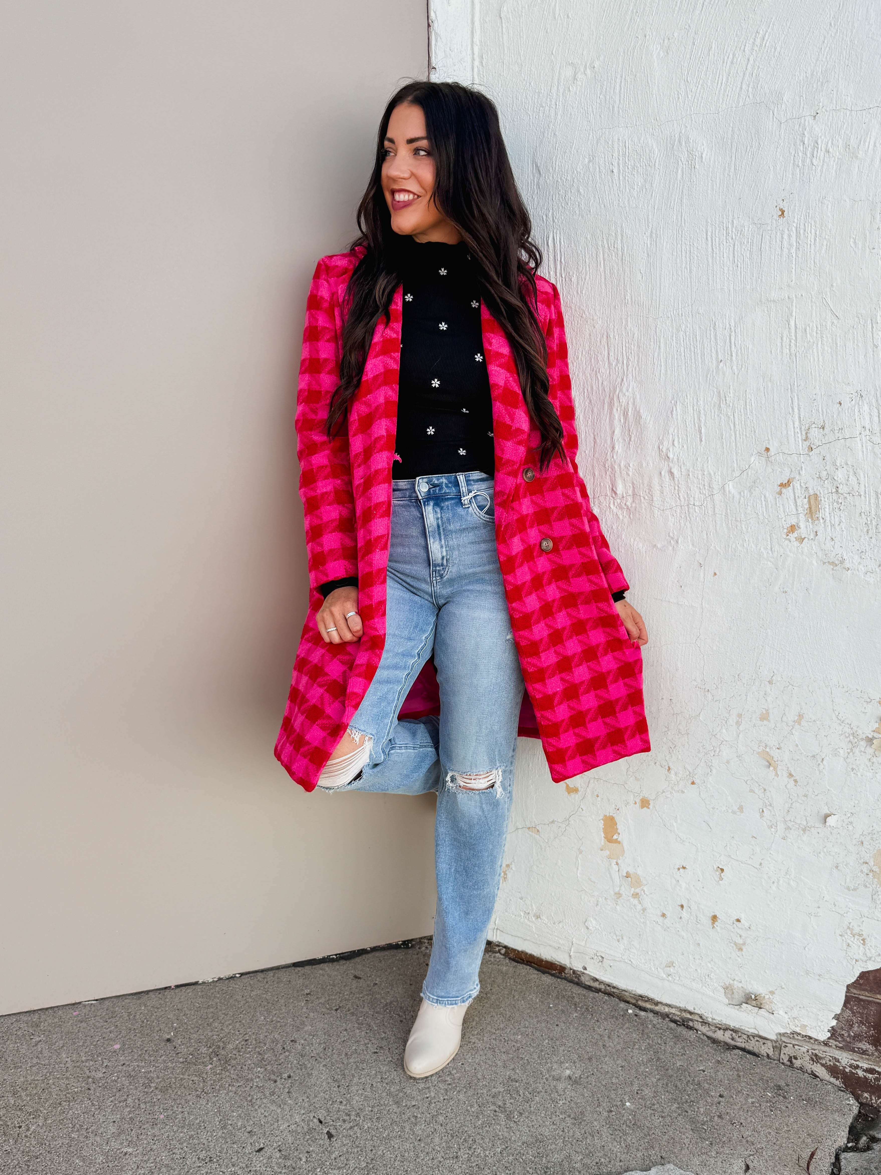 Lyla Houndstooth Jacket - Image 10