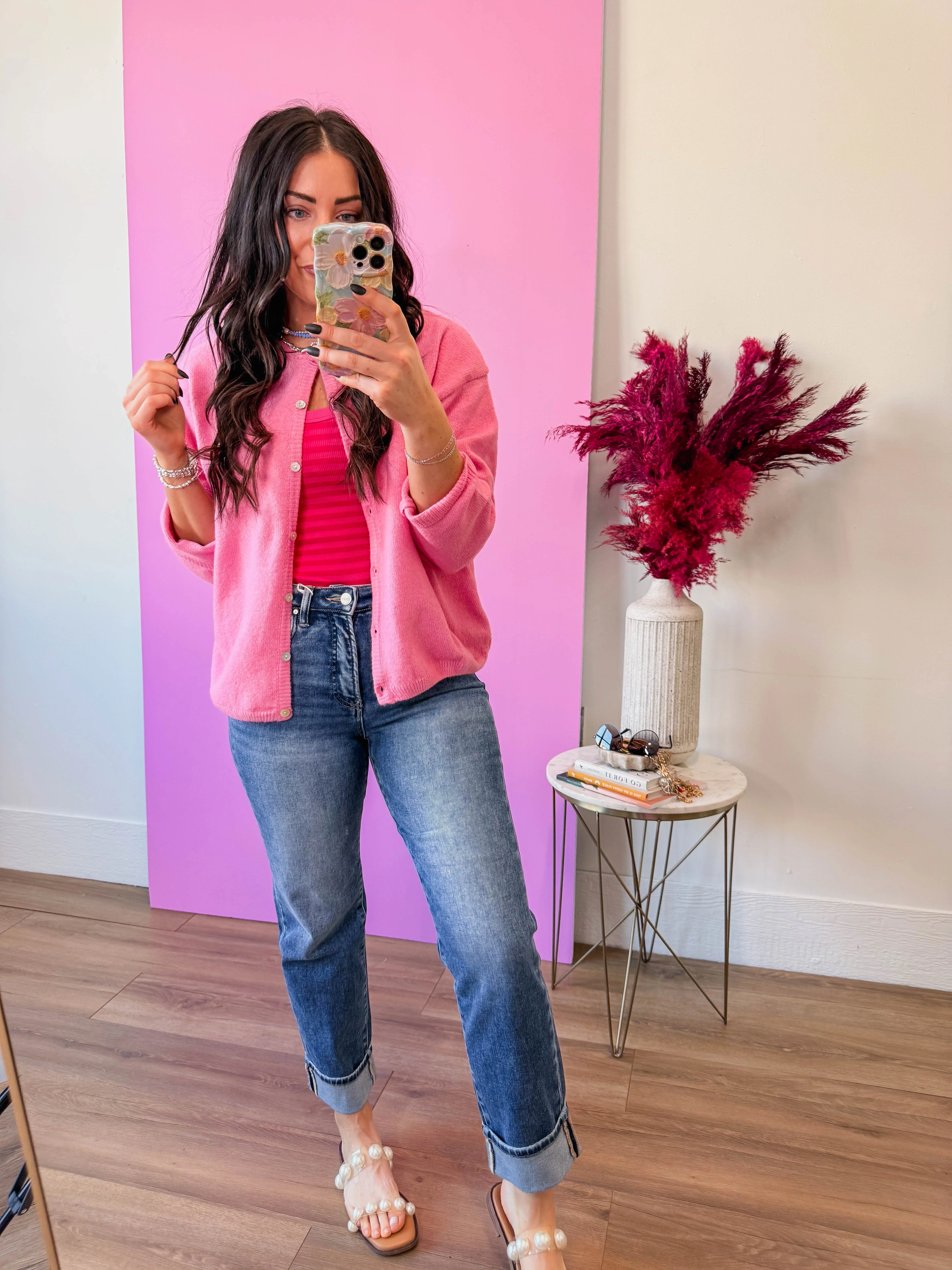 Main Character Cardigan-Pink - Image 7