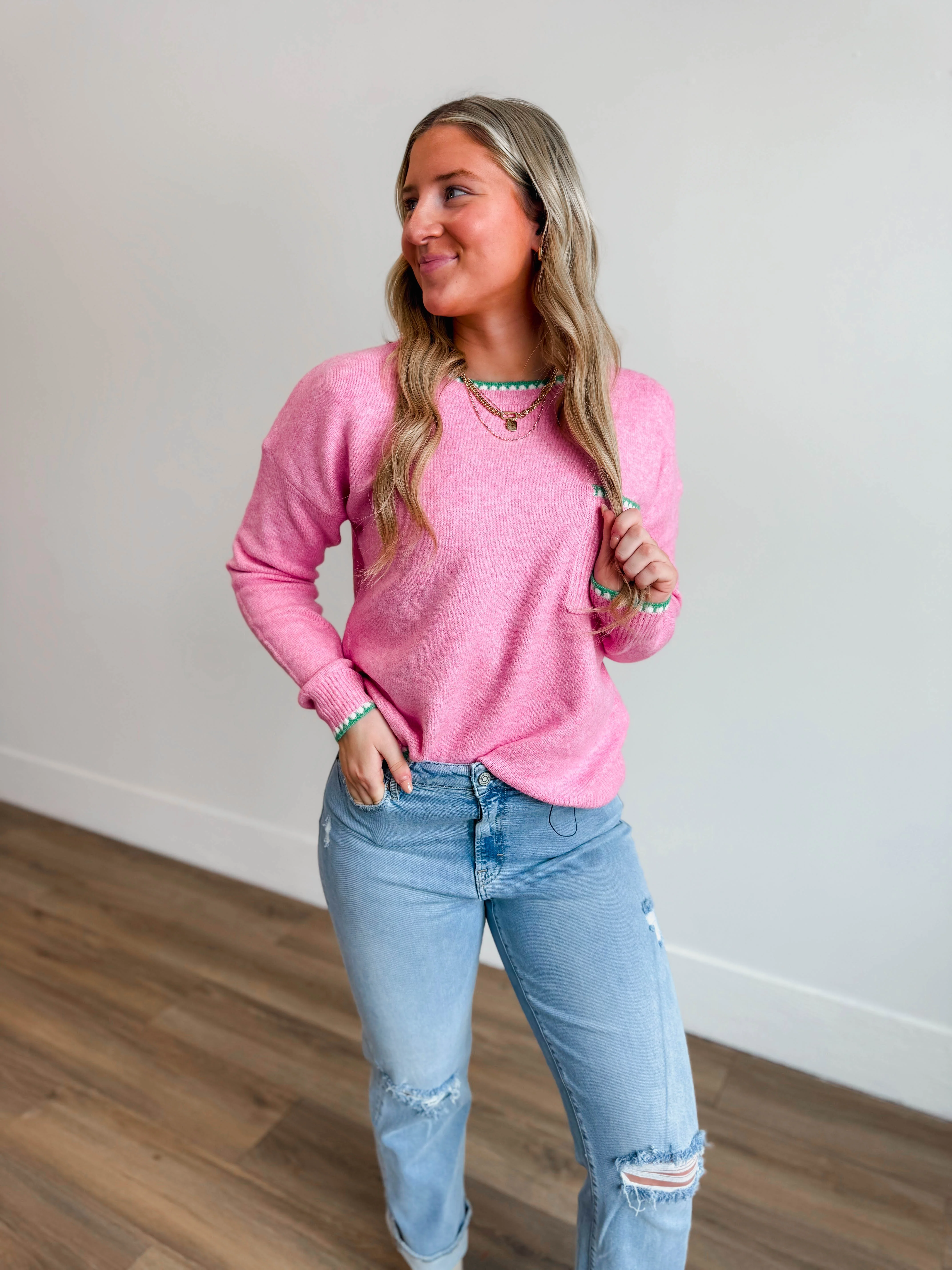 Margo Sweater-Pink - Image 11