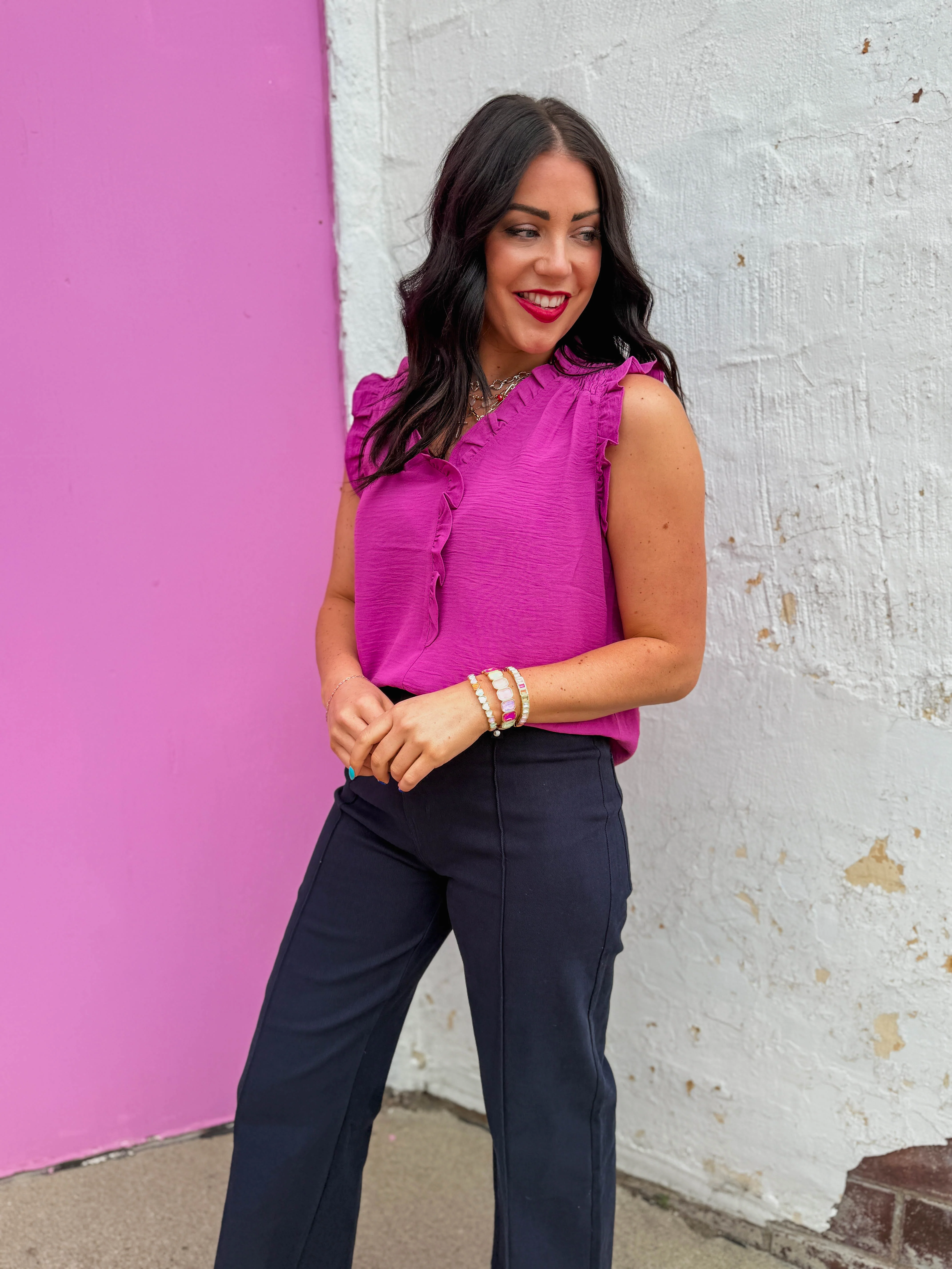 Marie Top-Magenta - Image 4