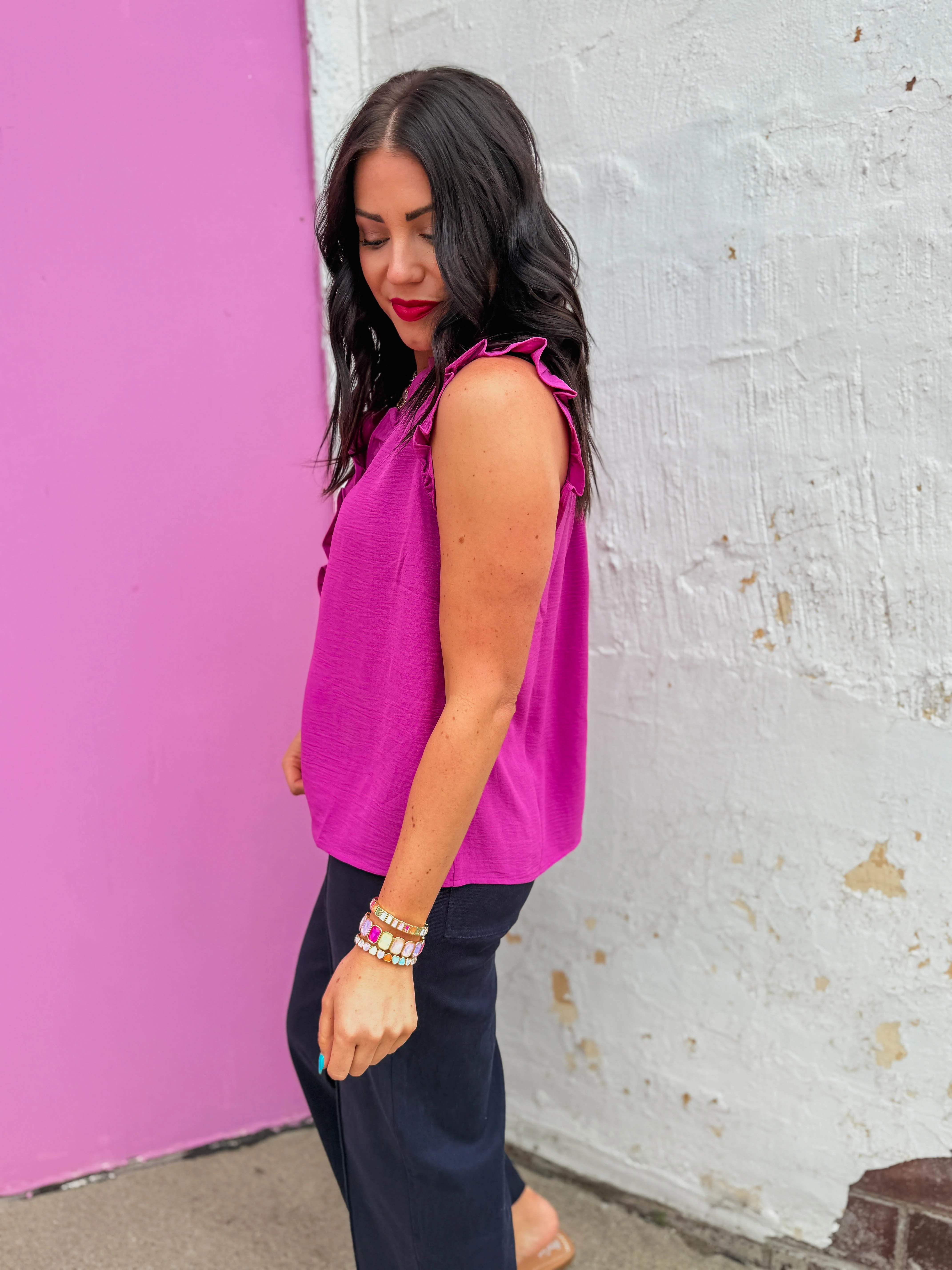 Marie Top-Magenta - Image 6