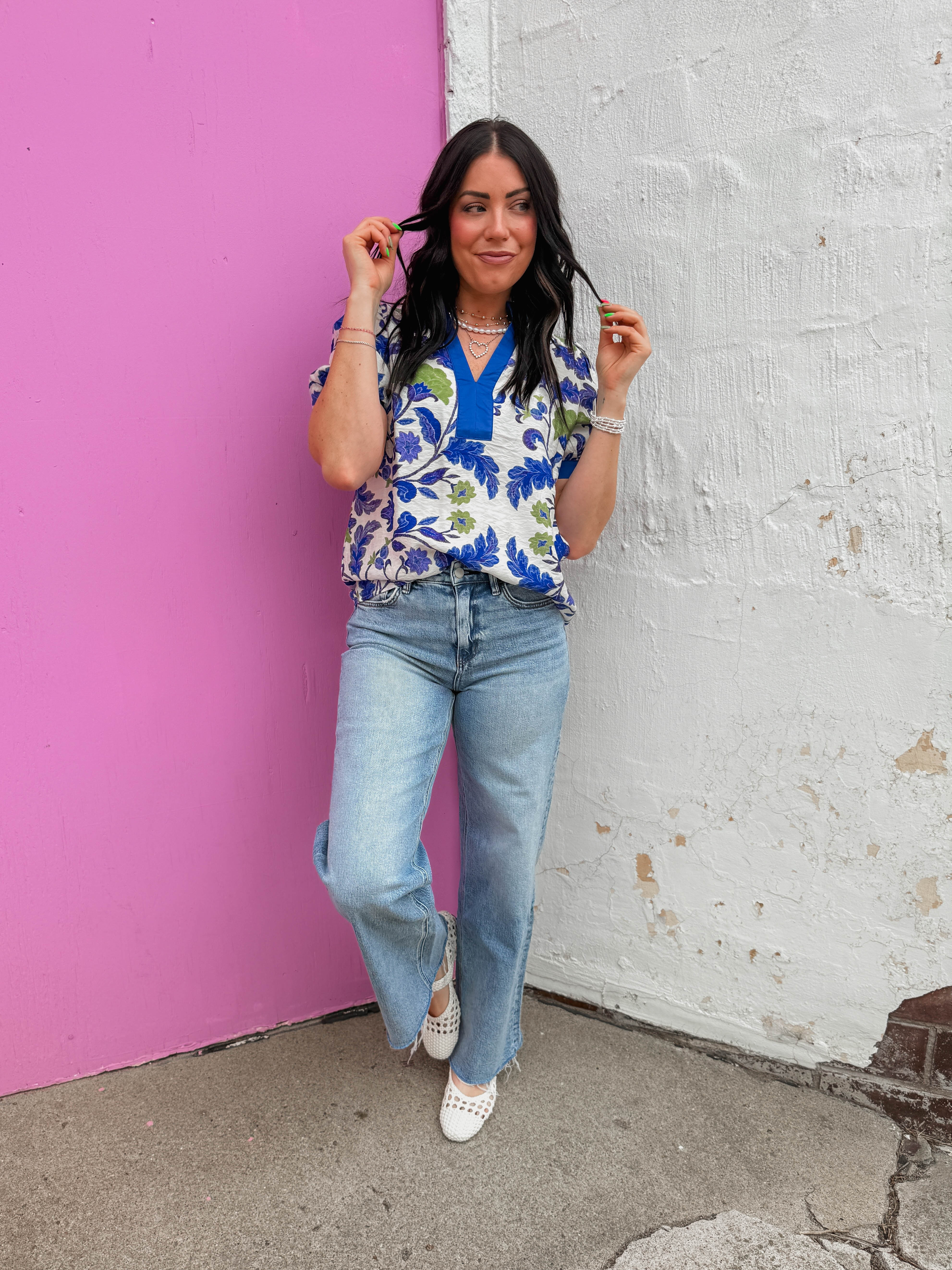 Mel Floral Top - Image 2